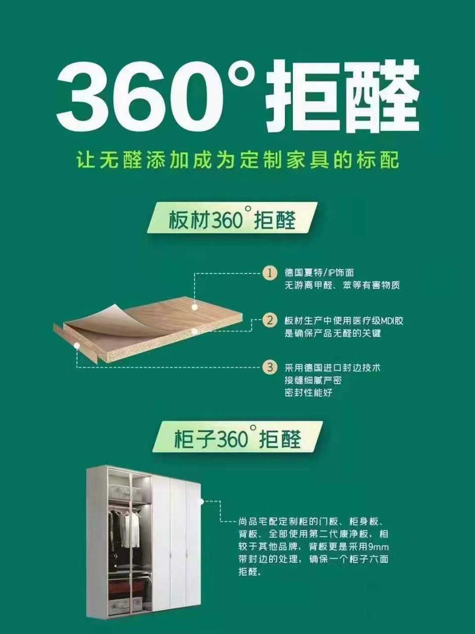 尚品宅配第二代康净板,无醛抗菌板 无醛抗菌更环保