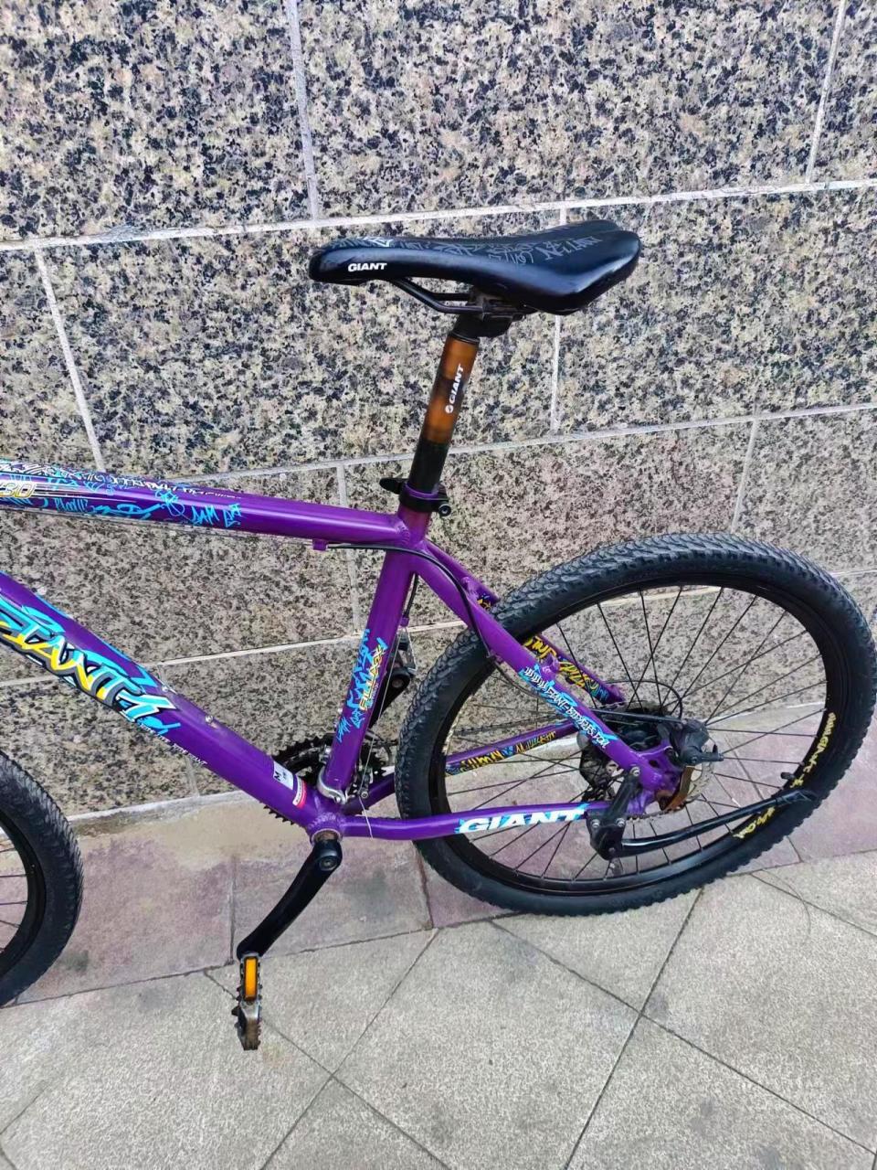 捷安特atx730.24速碟刹,m车架,硬叉,950元.