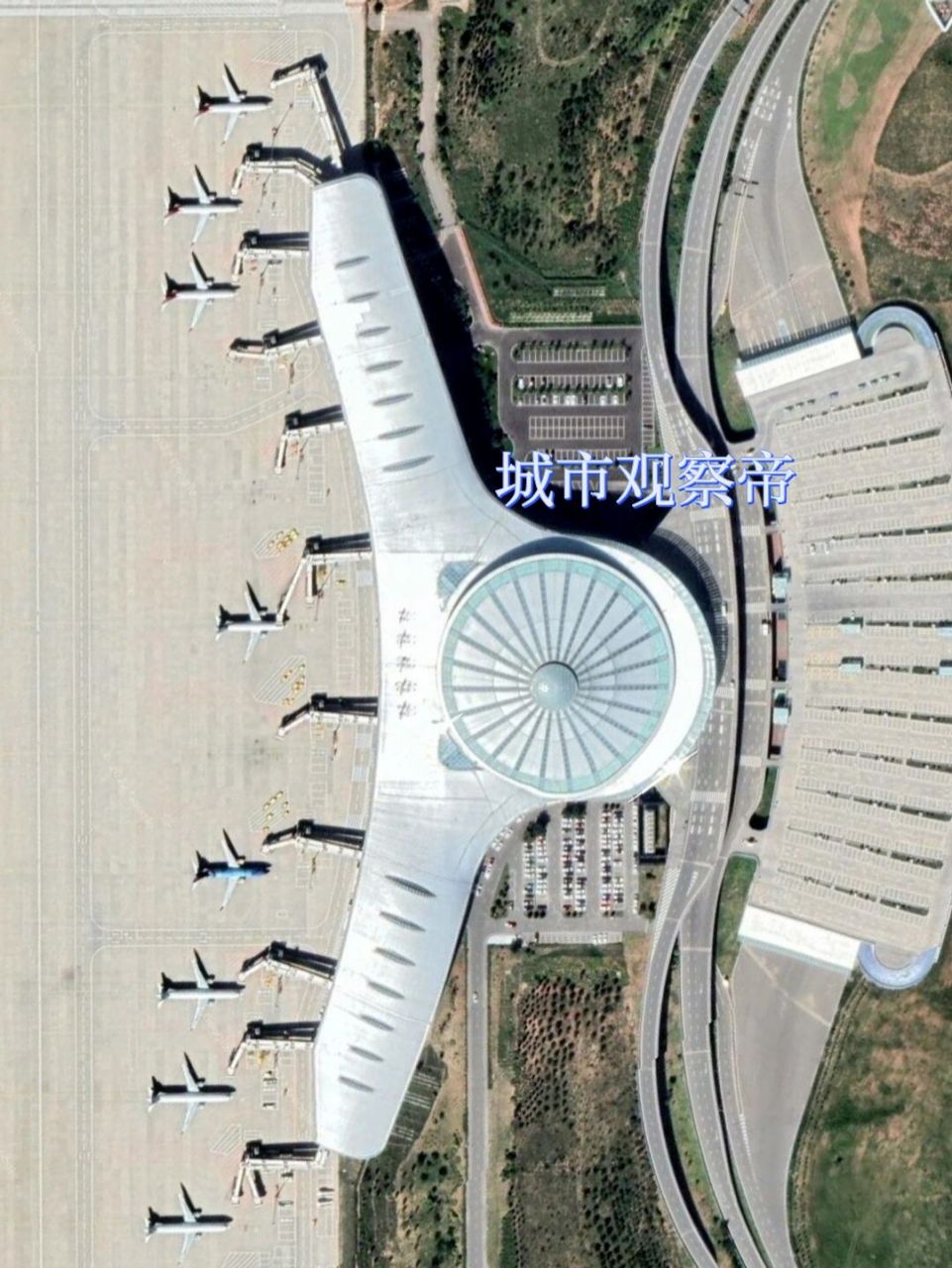 机场中国篇:鄂尔多斯伊金霍洛国际机场 鄂尔多斯伊金霍洛国际机场