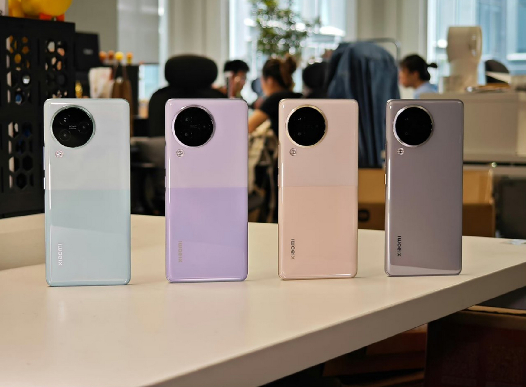 小米civi 3几款配色全家福,颜值10分满分打几分?