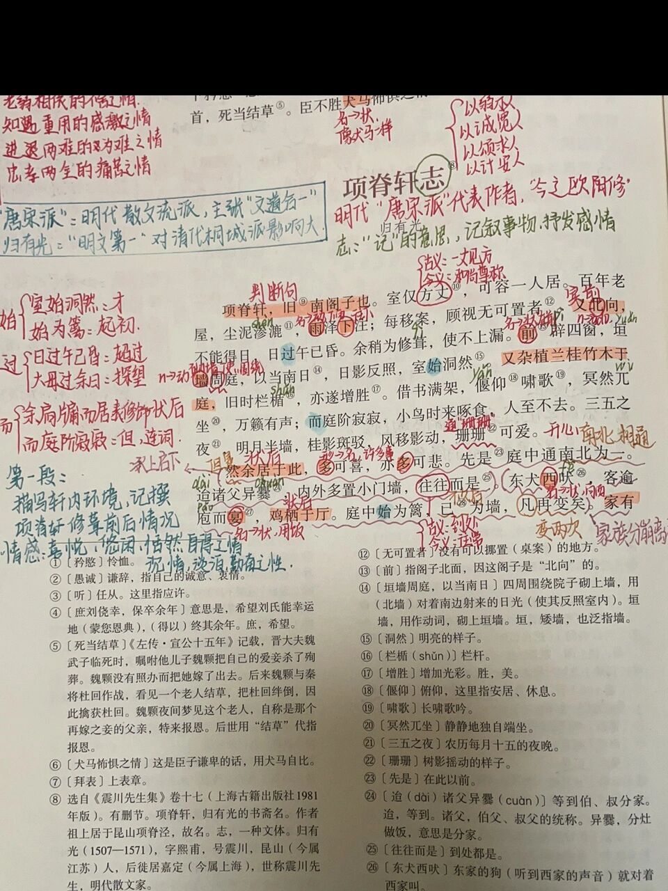 项脊轩志