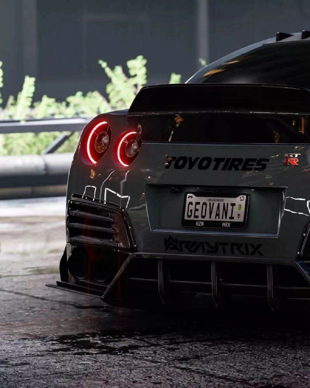 nissan gtr r35 armytrix #gtr# #gtrr35# #战神gtr