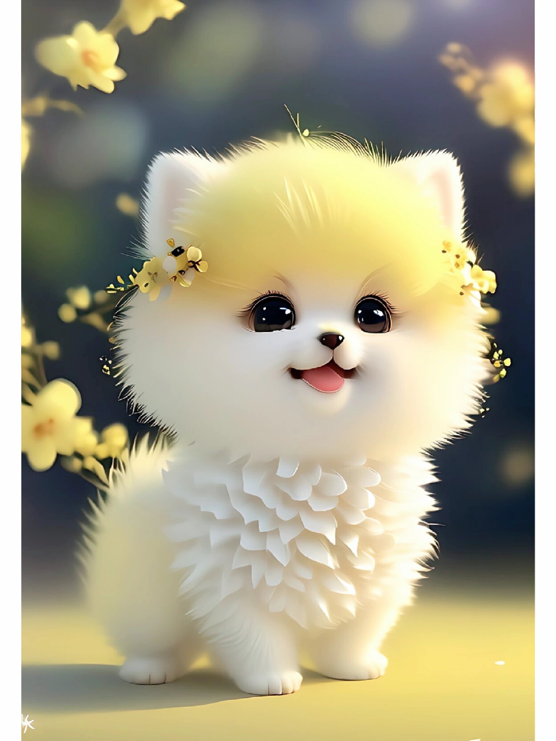 可爱的萌宠狗狗