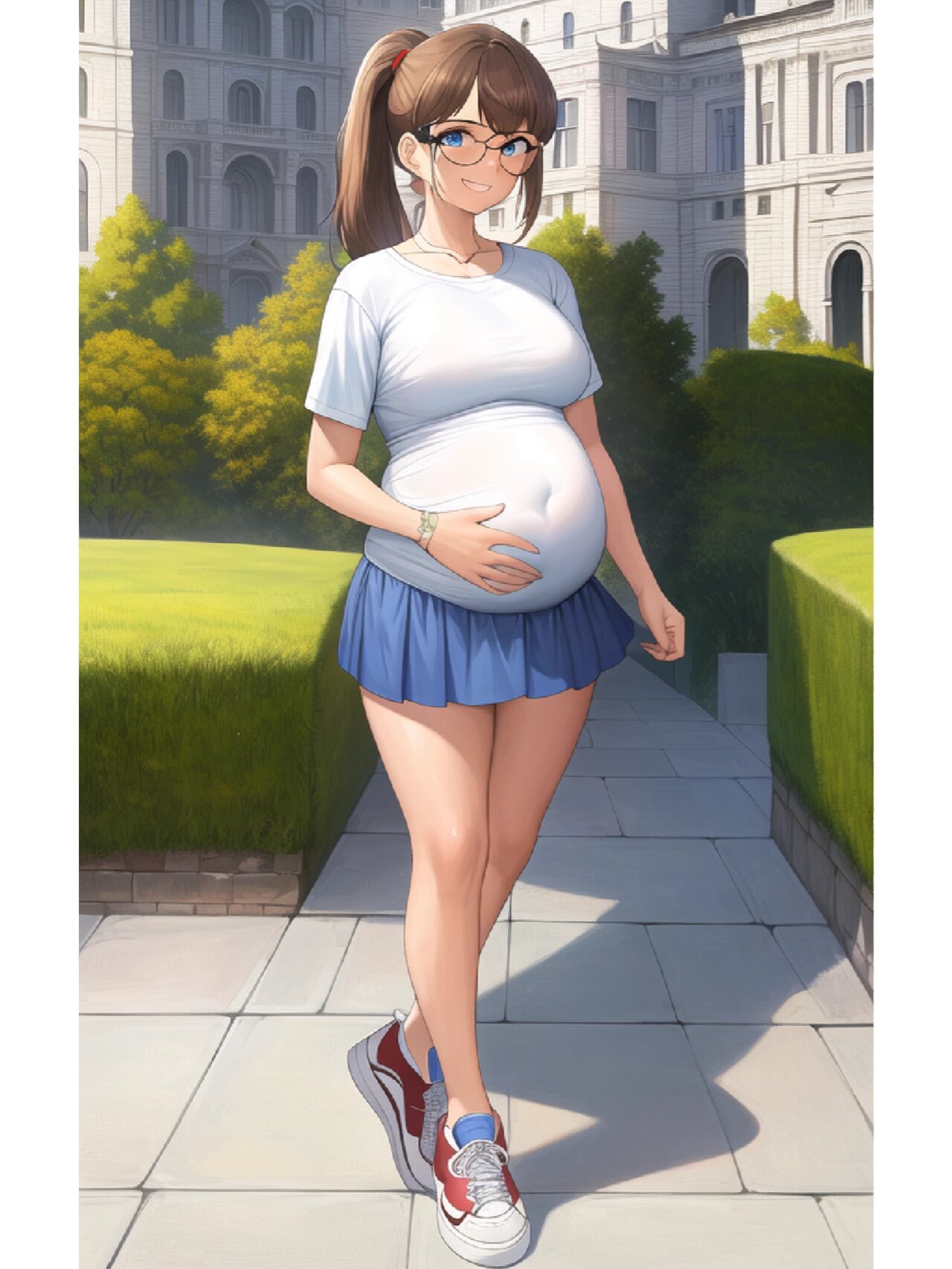 最美孕妇ai绘画,孕妇也要美美哒!