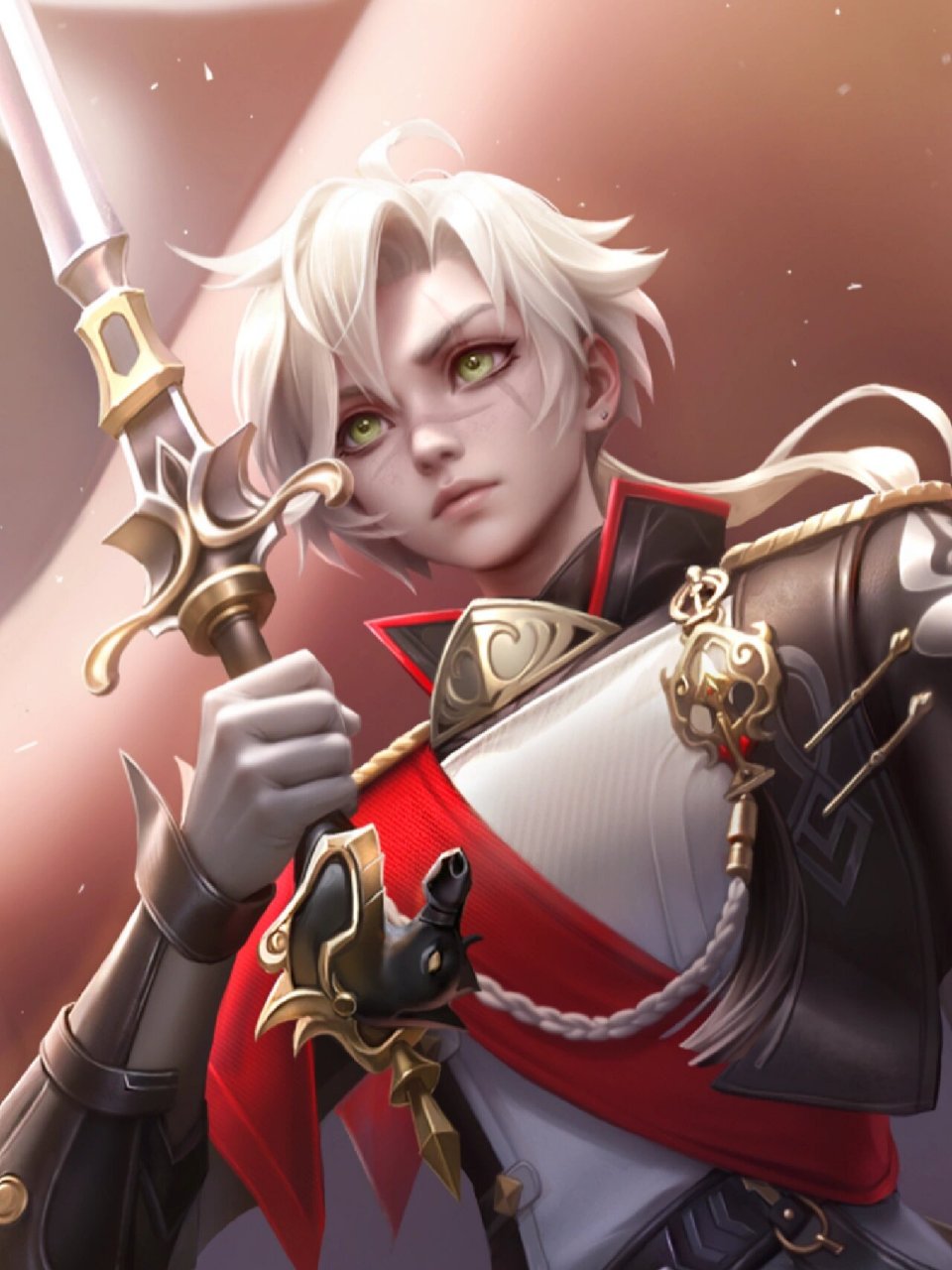 王者荣耀|亚连-破局者 高清海报 眼睛太美了