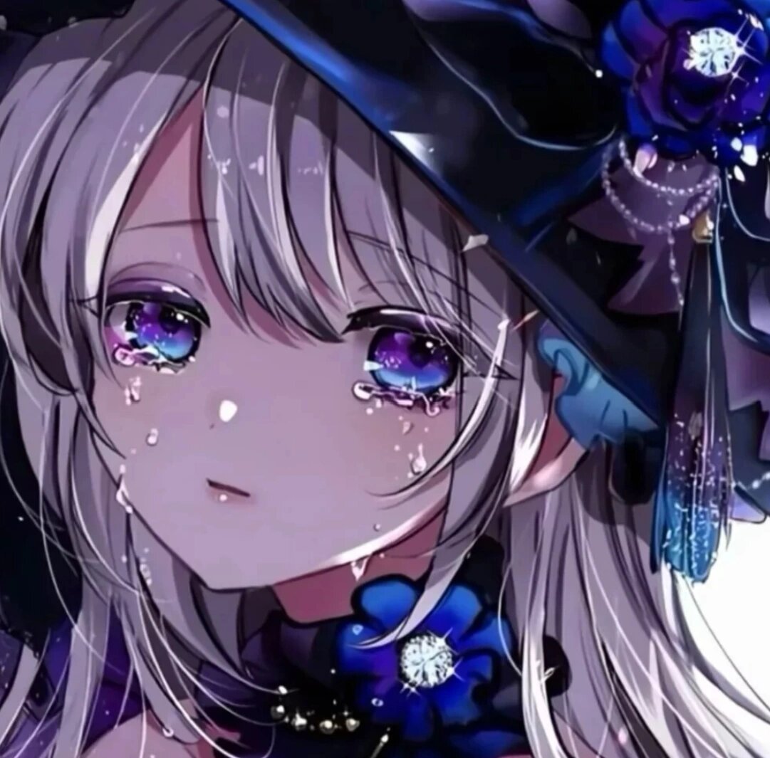 伤感女生漫画头像.