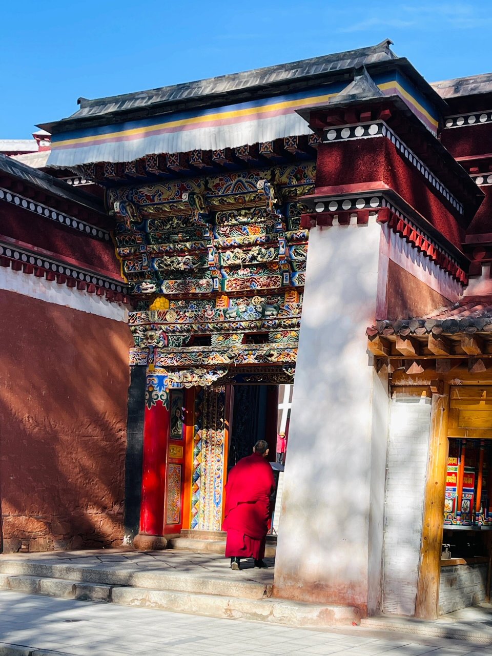 静心之地6015甘南拉卜楞寺 这里是藏传佛教格鲁派的六大寺院之一