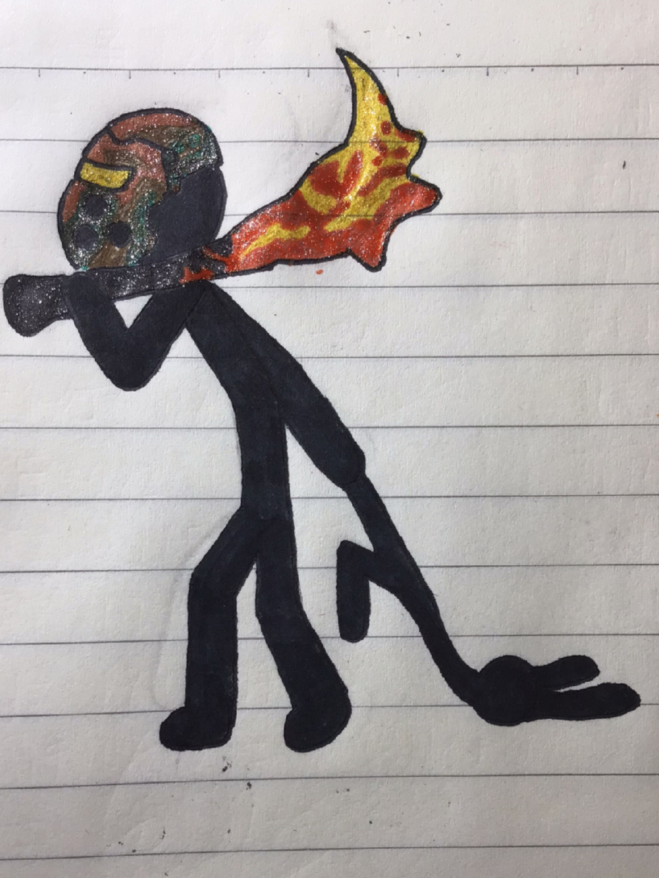 头目,狮鹫大帝 好友要求的,必须安排 狮鹫算是画废了(颜色没有对应的)