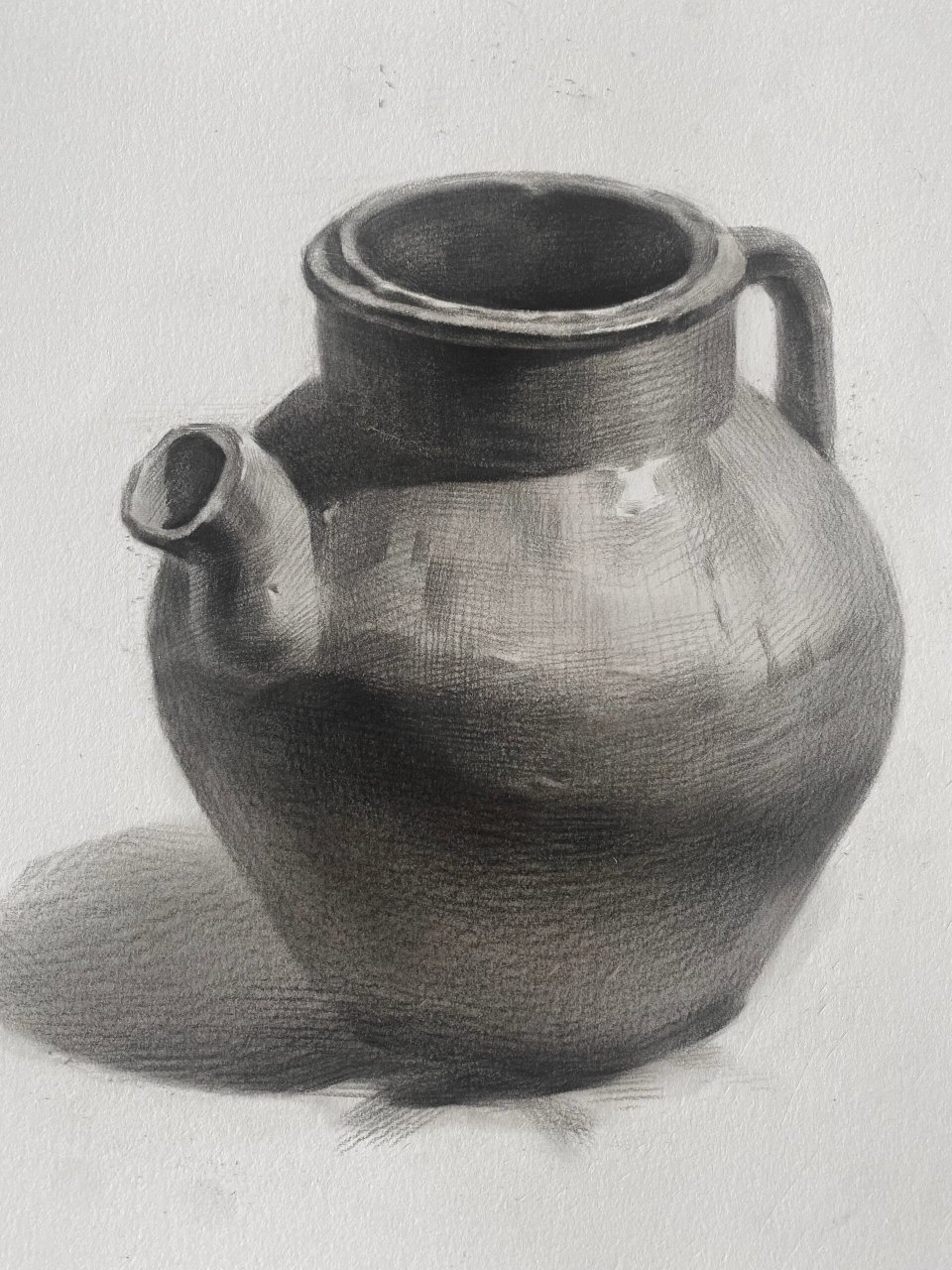 静物罐子  跟着小龙老师画罐子