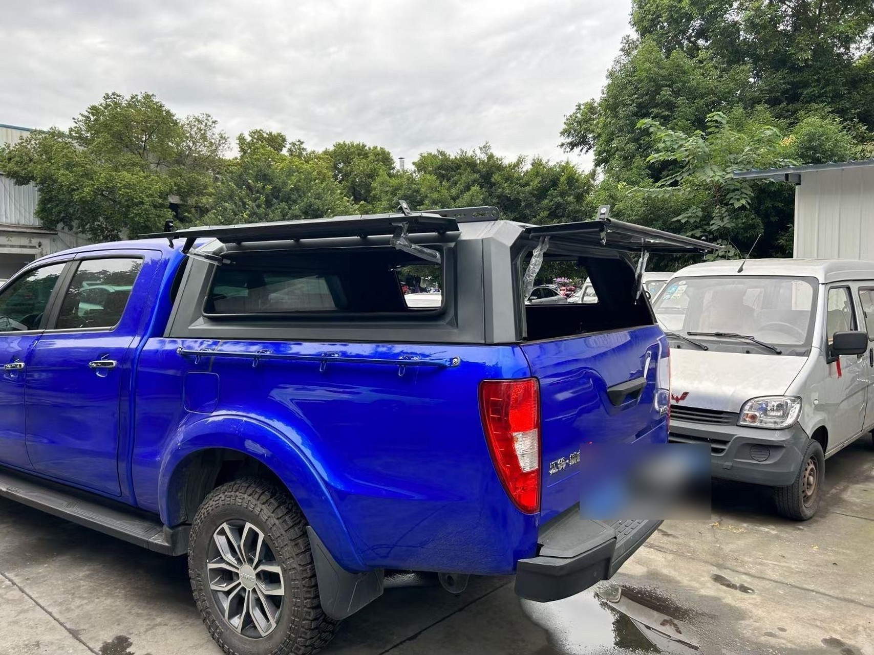 江铃域虎7改装.