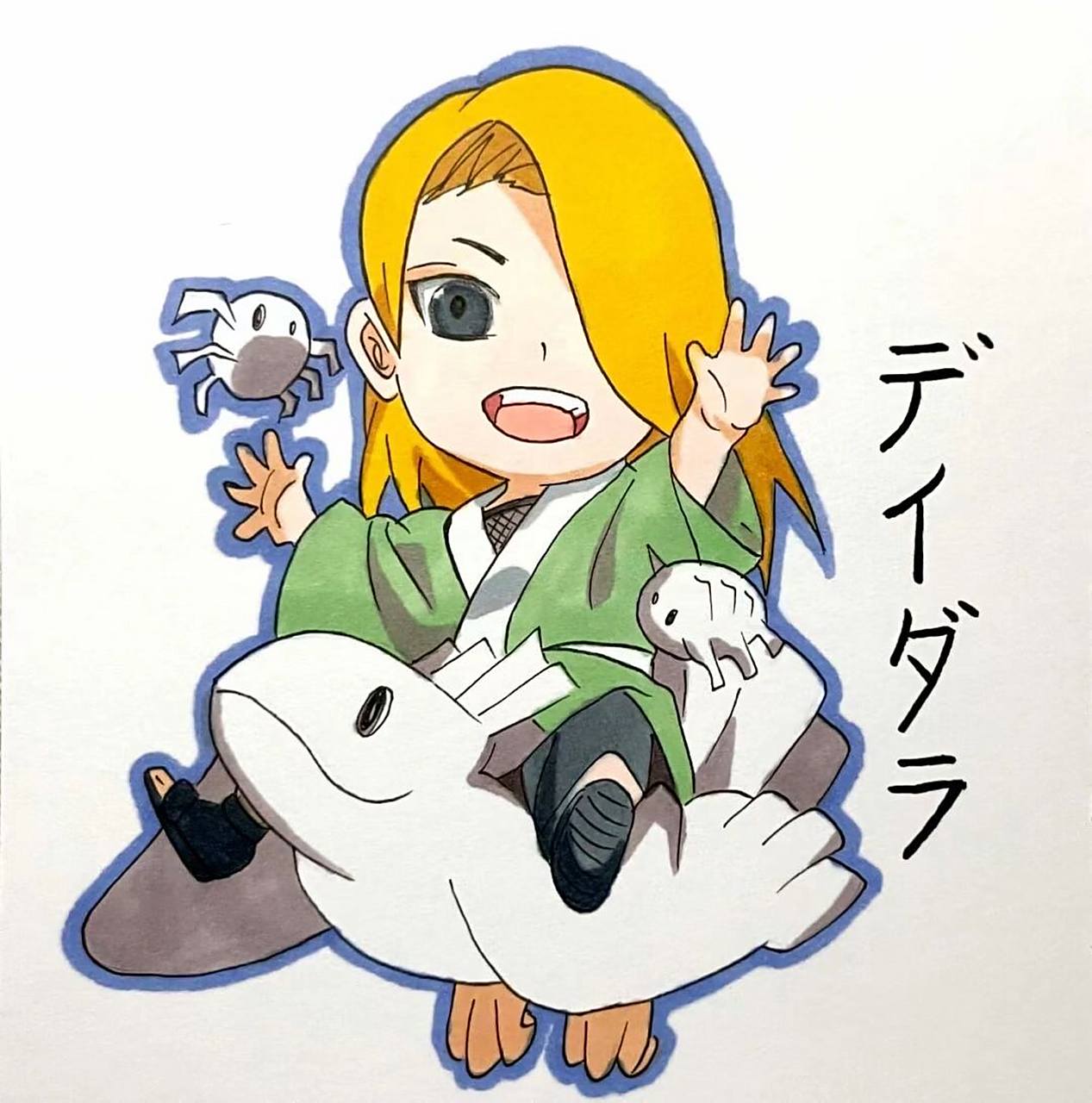 手绘-火影q版人物