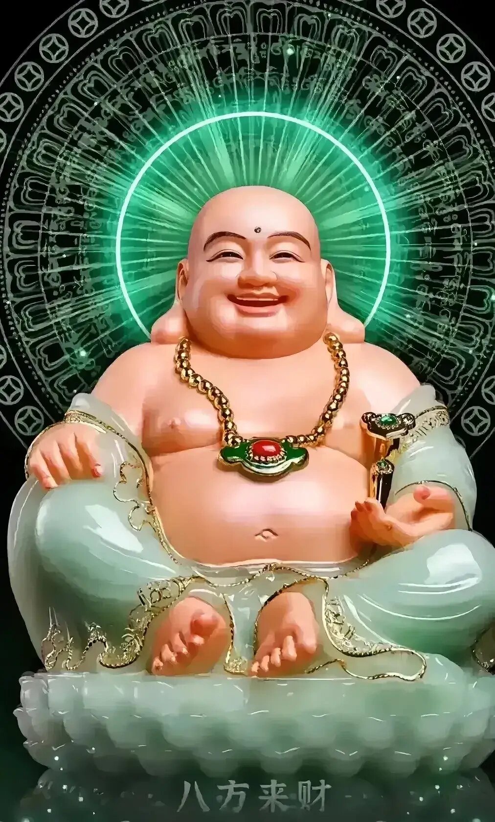 【原创】佛光普照,八方来财!高清大图壁纸