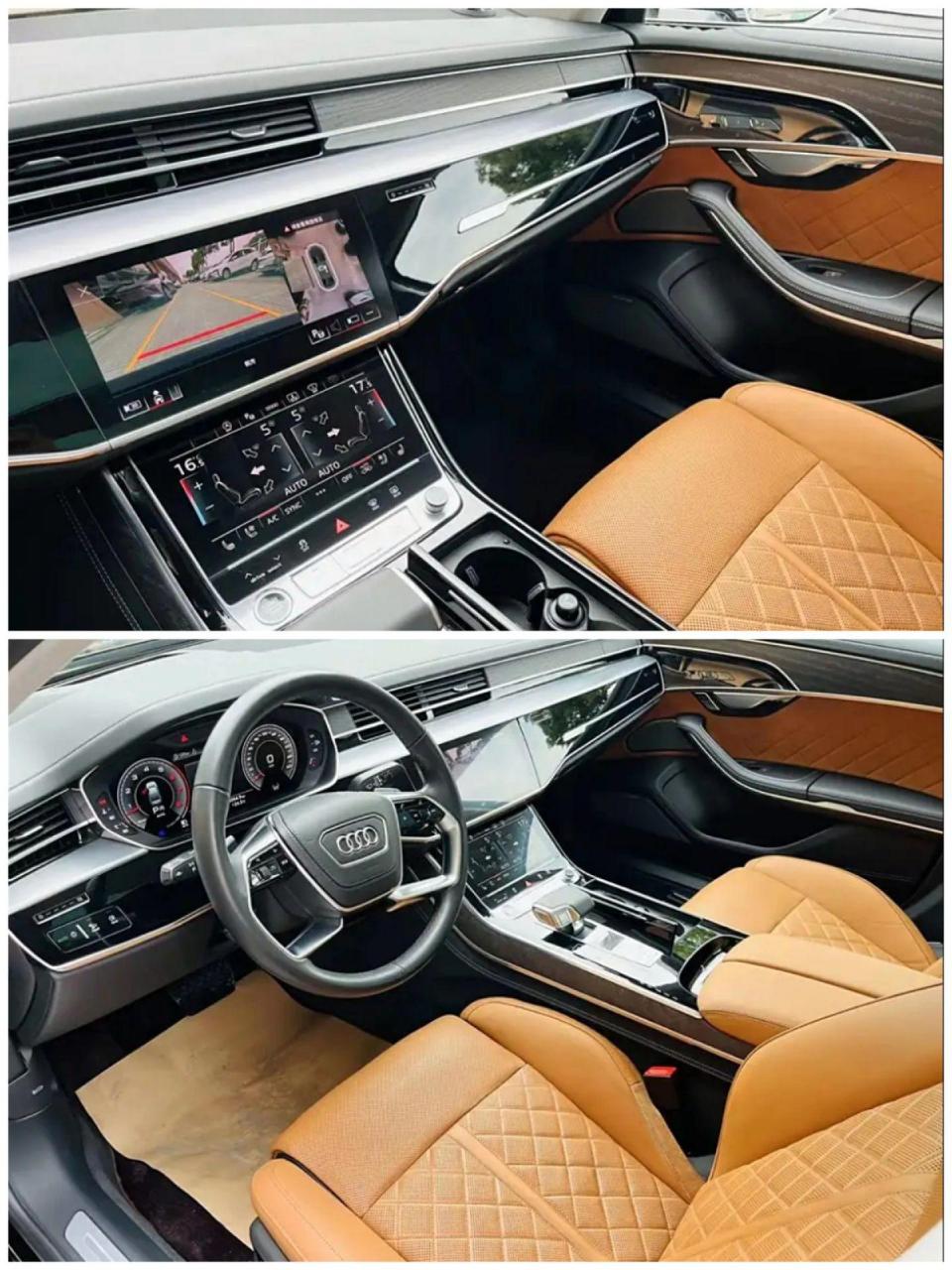 奥迪a8 2022款 a8l horch创始人版 传奇型 22年12月上牌 实表4万公里