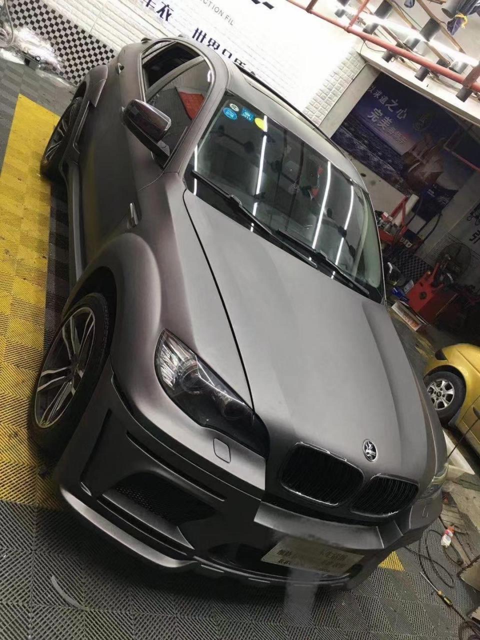 宝马x6e71改装哈曼宽体大包围套件