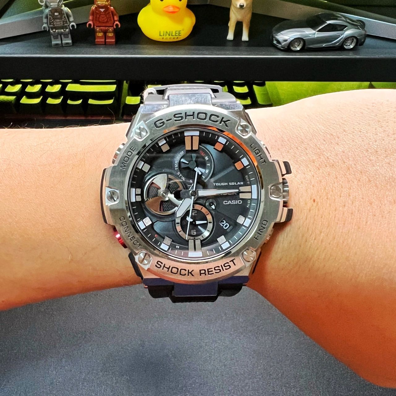 casio 钢铁之心手表好物分享 这次和各位分享的是casio的钢铁之心手表