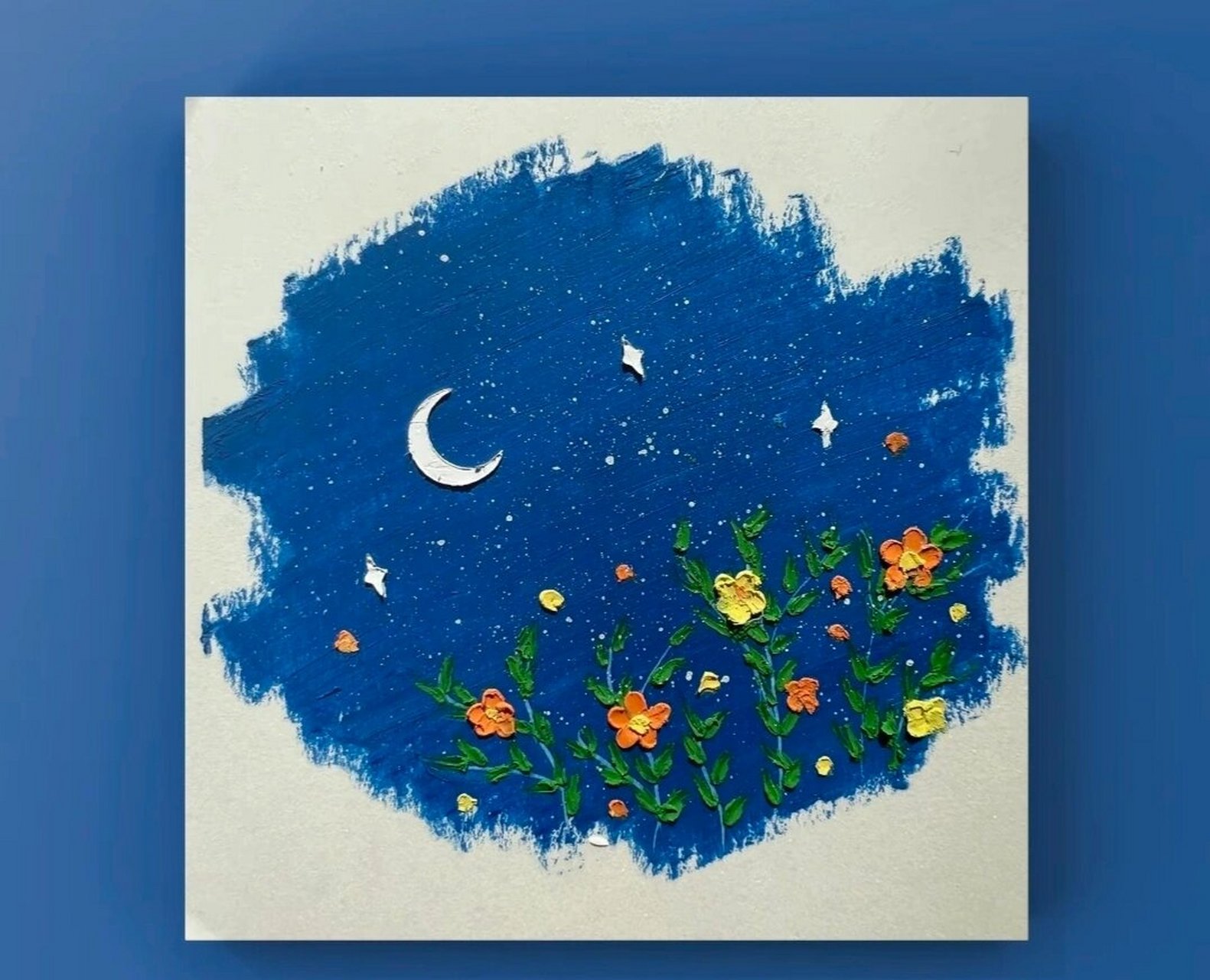 新手入门油画棒教程 #油画棒画# #重彩油画棒# #新手油画棒画# #油画