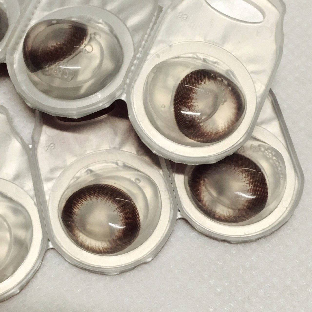 适合大眼妹的有度数日抛美瞳,evercolor 1 day. 73直径14.