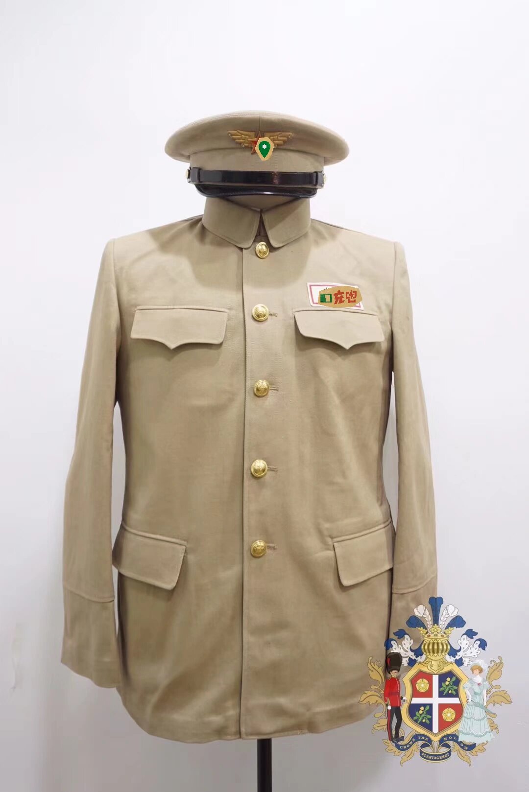 50式空军干部棉布制服