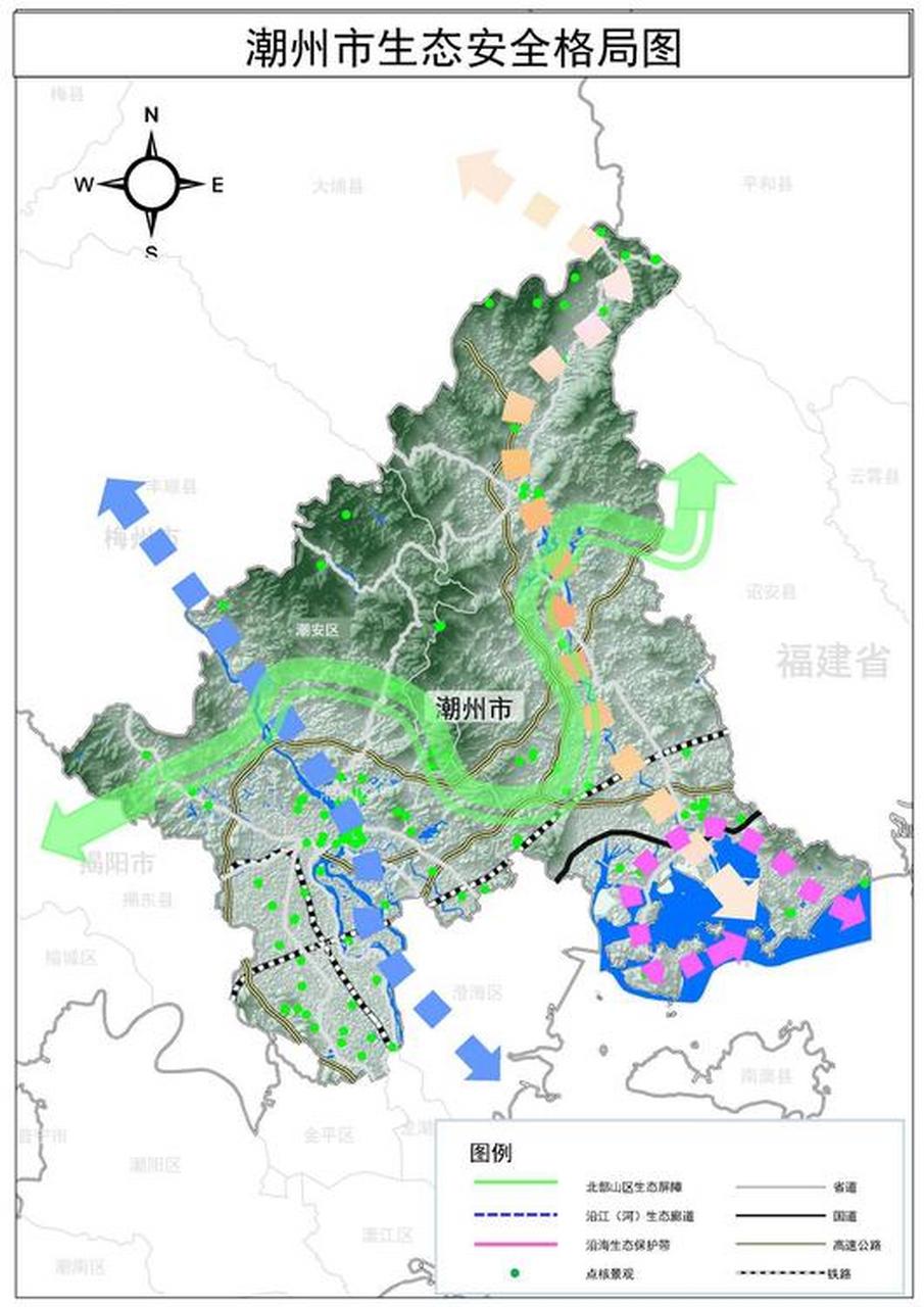 农业布局,生态安全格局十四五规划潮州头条潮州