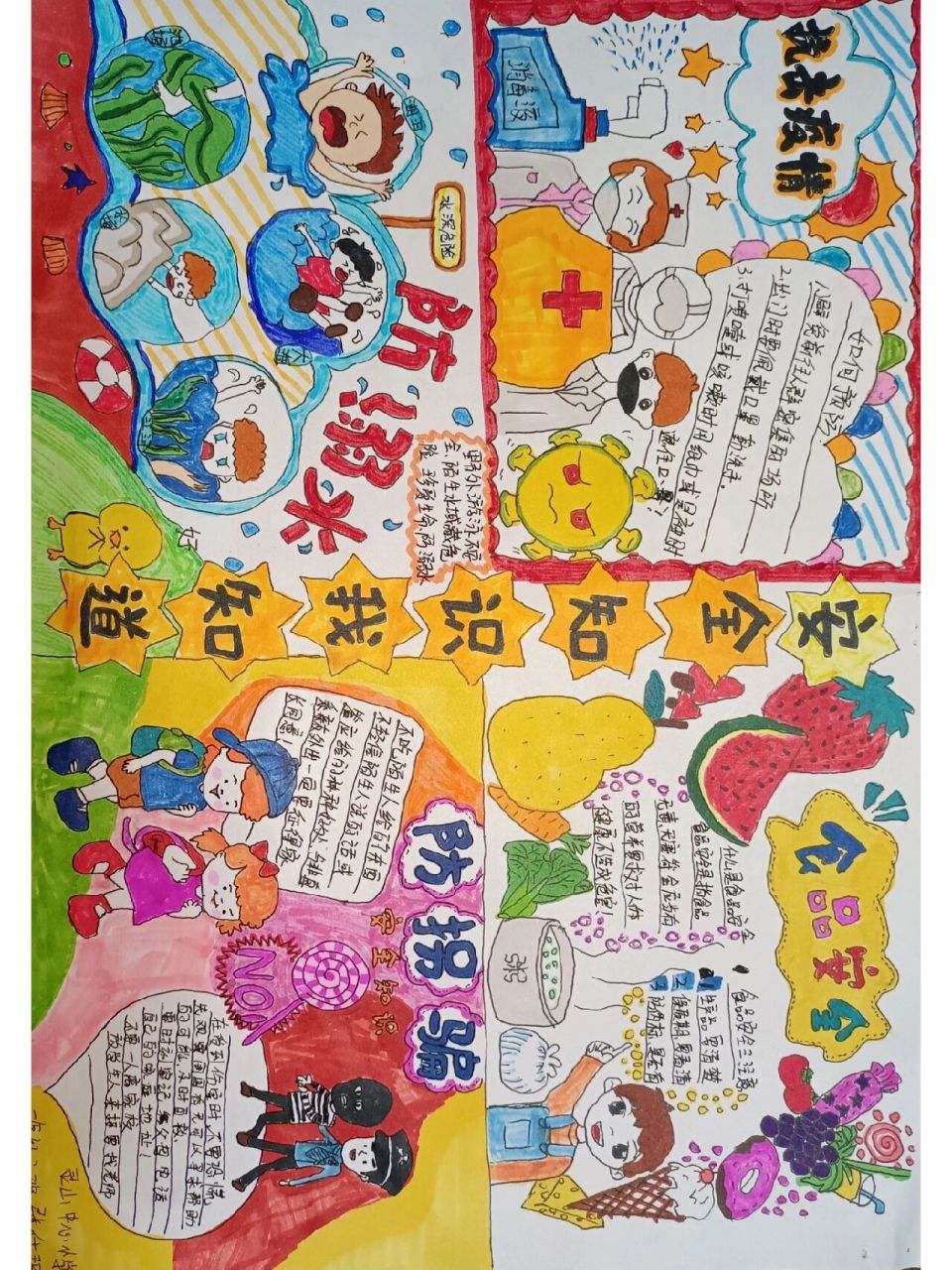 安全知识手抄报