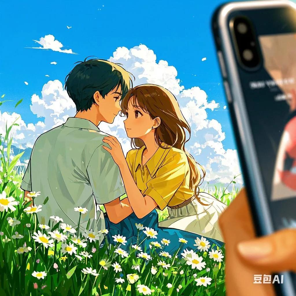 情人节必看!二次元情侣头像,甜到冒泡泡