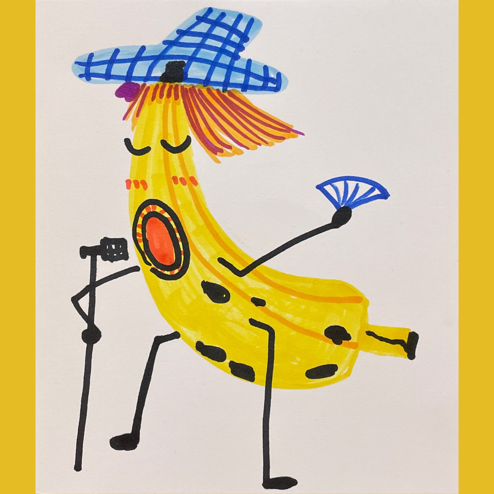 《创想香蕉🍌》儿童画