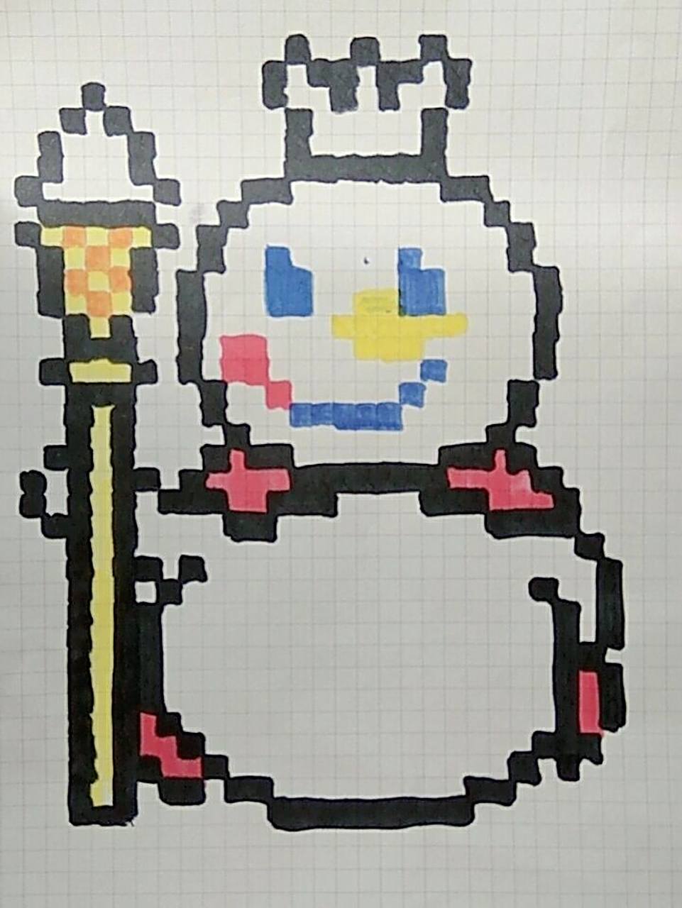 方格画  自己画的 不喜勿喷