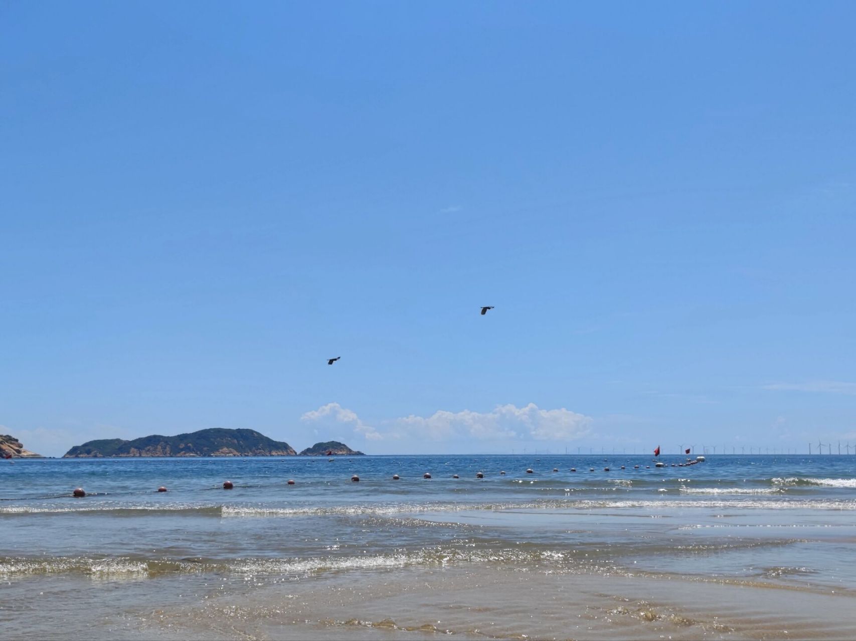 徒步看海秘境小三浪 78没想到在珠海看到了比东南亚还蓝的海域,高栏