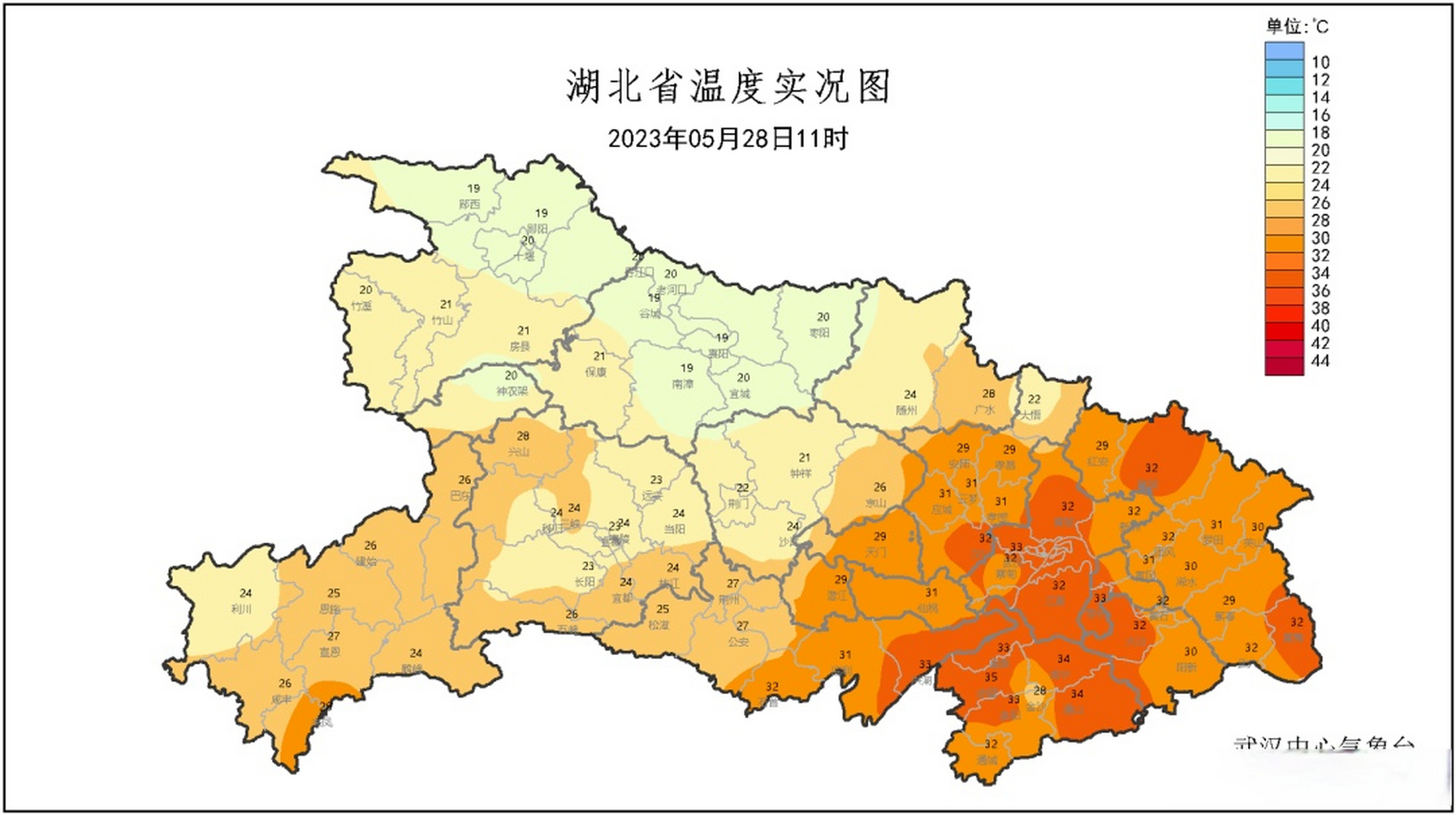 【#咸宁本周天气#天天都是30℃ 】29日,根据市气象台发布的一周天气