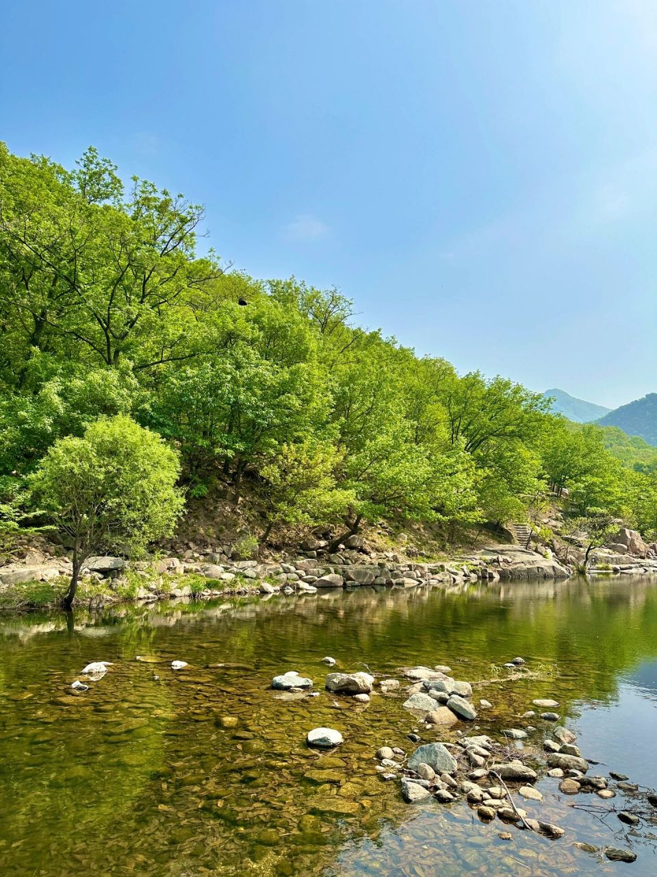 桃花峪泰山图片