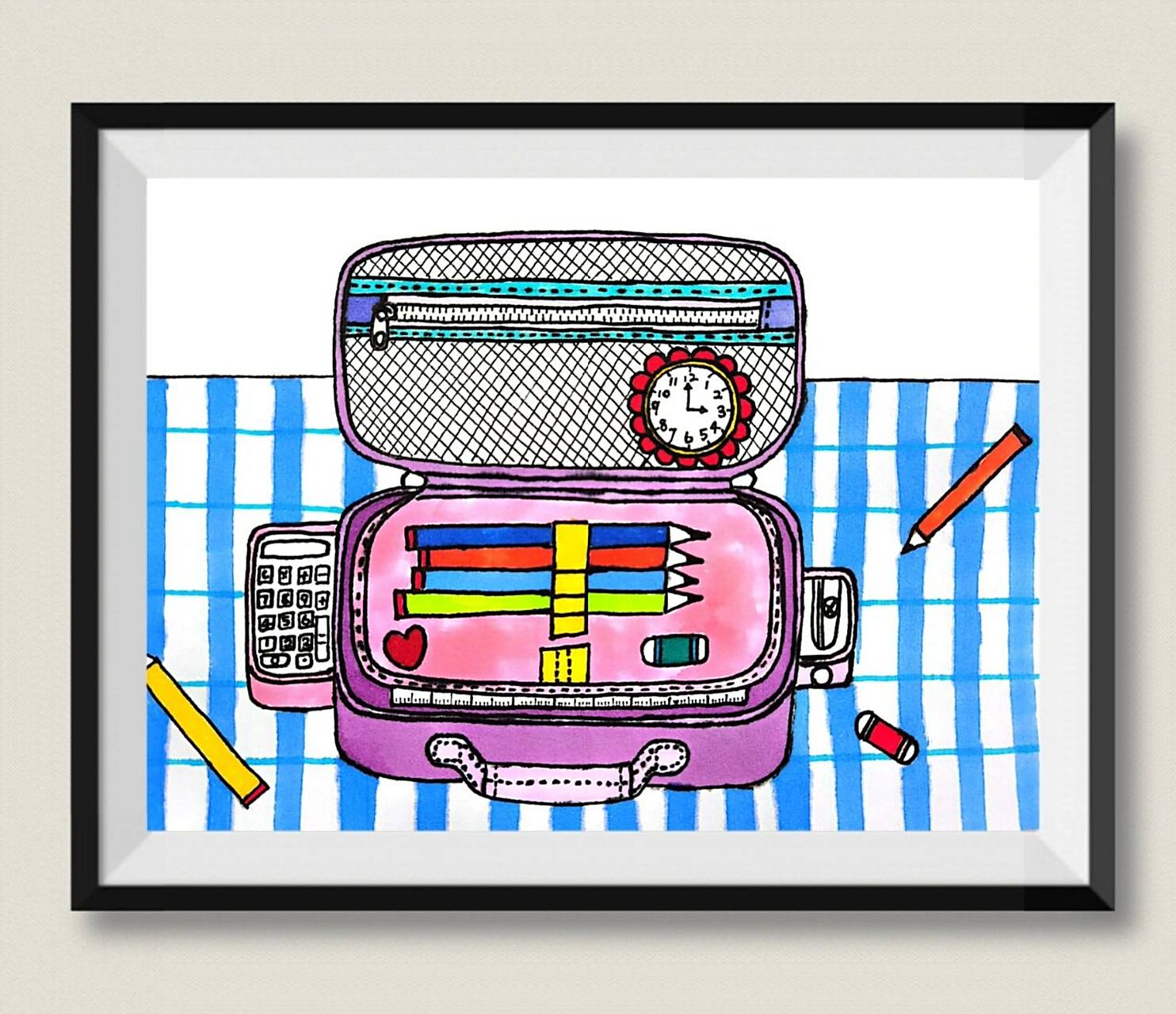 小学美术|多功能文具盒 二年级学生新鲜出炉的作品