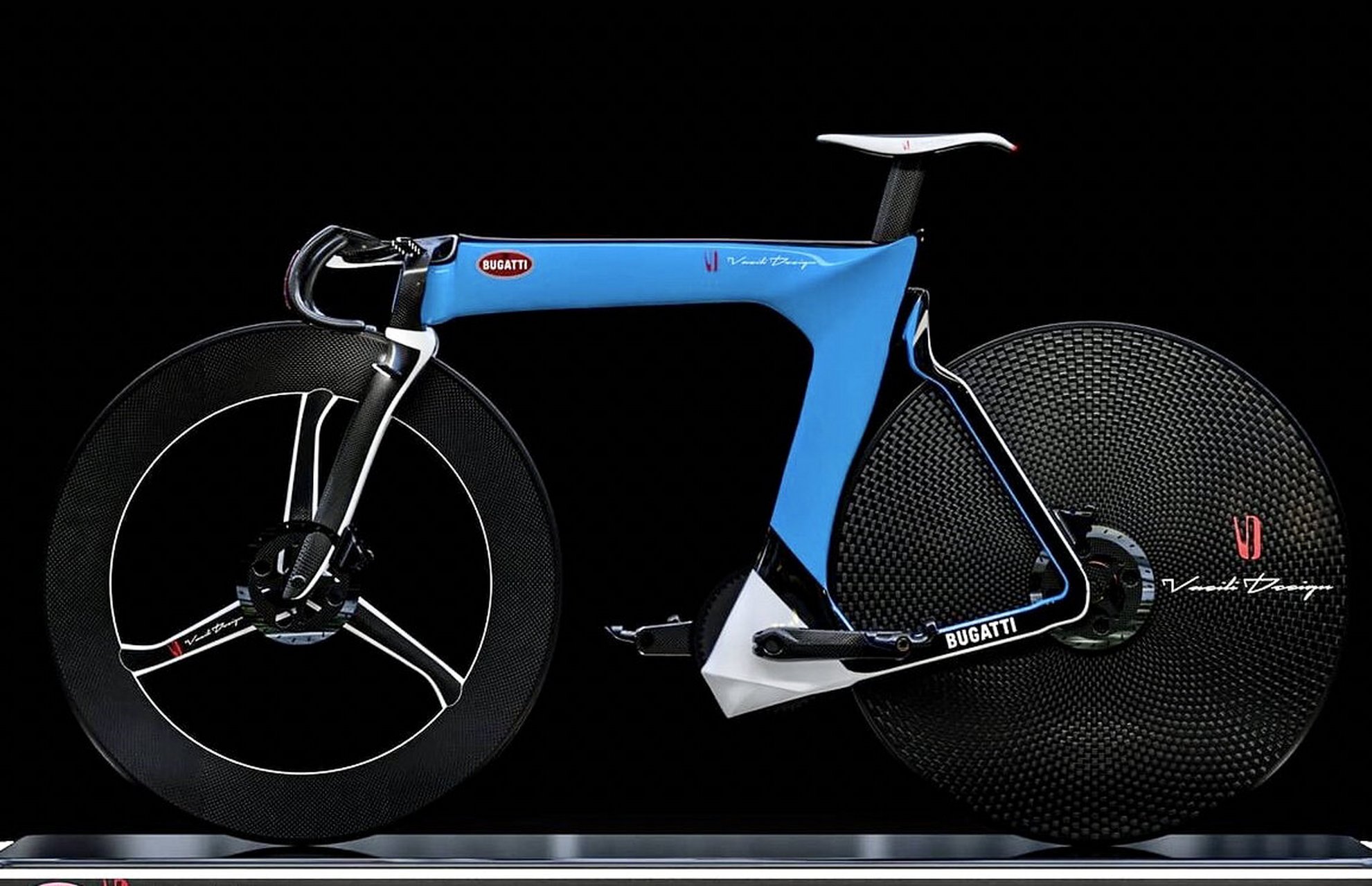 布加迪自行车, 这不是车是艺术品,瞬间皮纳也不香了,布加迪车主快来