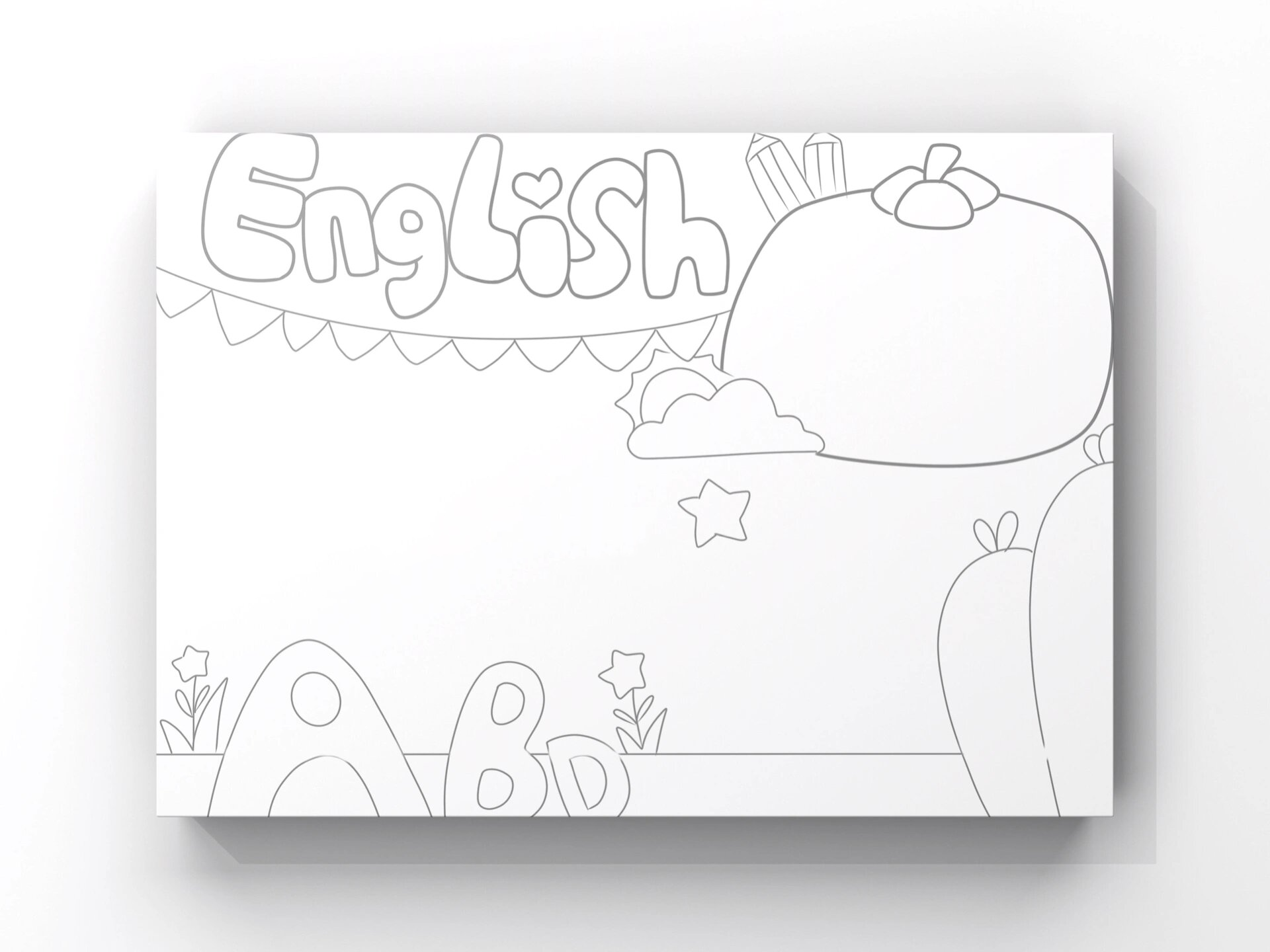 英文小报61读书卡