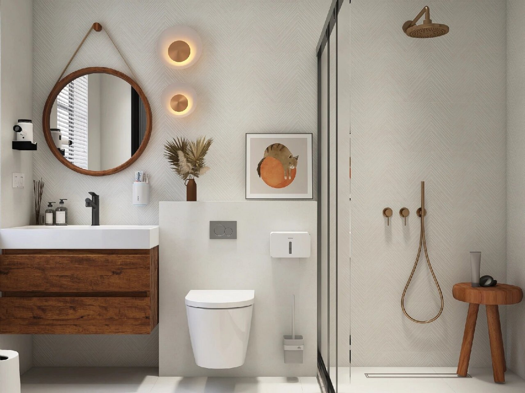 卫生间瓷砖颜色搭配—附效果图 瓷砖的颜色丰富多样