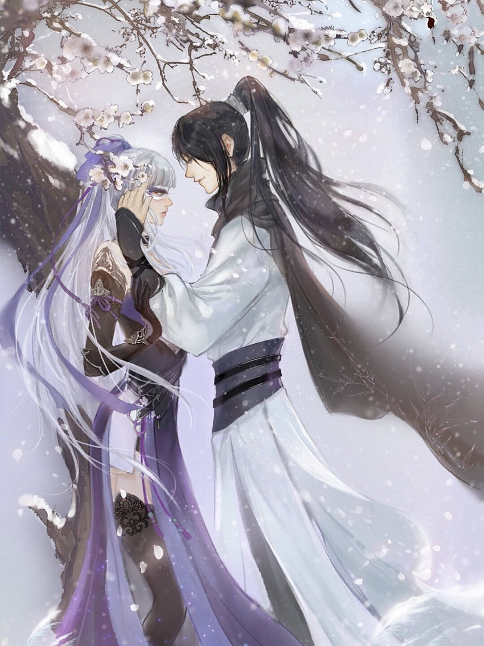 遇见逆水寒|情侣(6):花将离