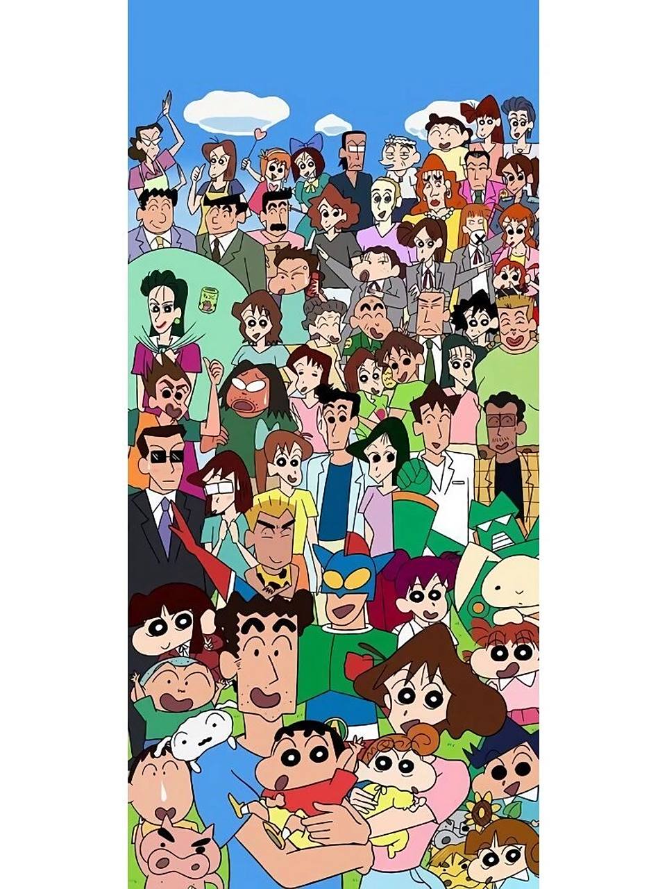 蜡笔小新大合照 你能认出多少人