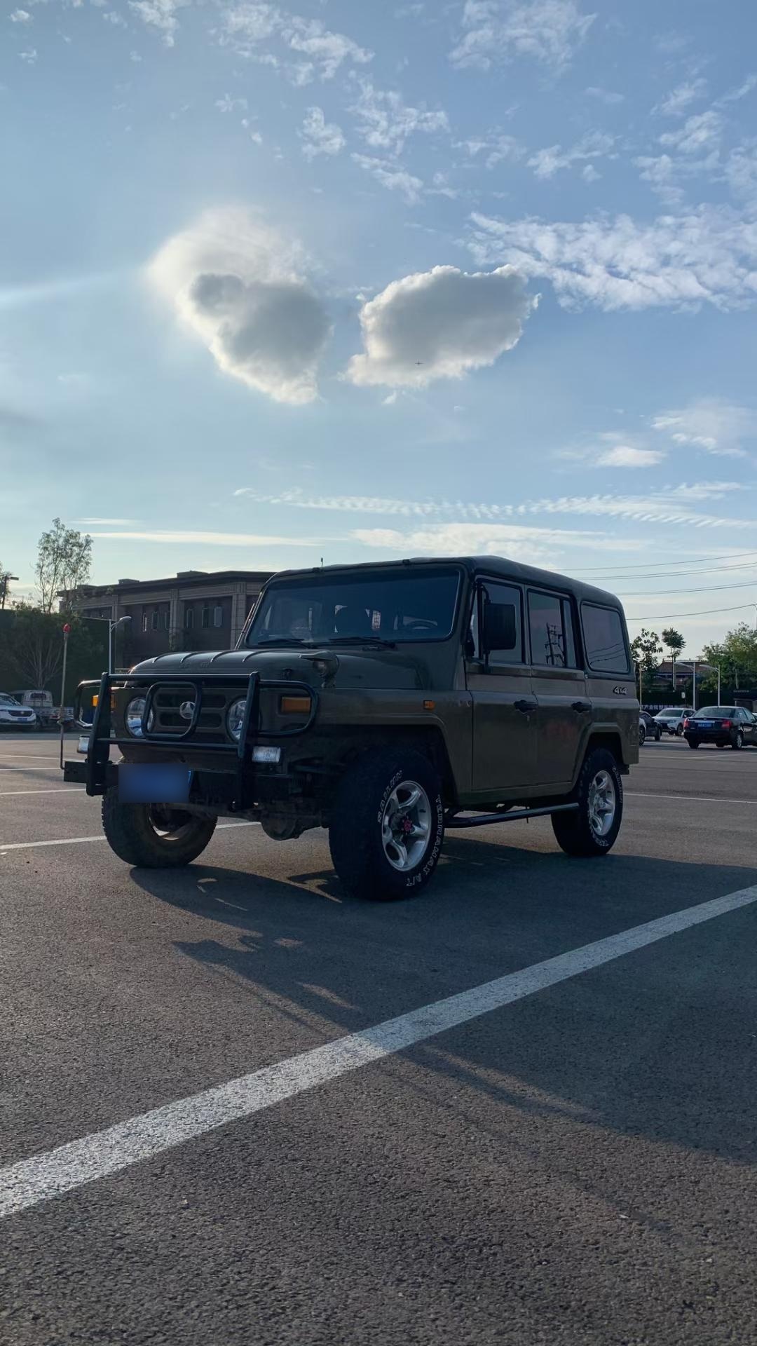 一六年北京吉普2020,手动四驱,八零年代的县团级座驾,上山下河越野跑