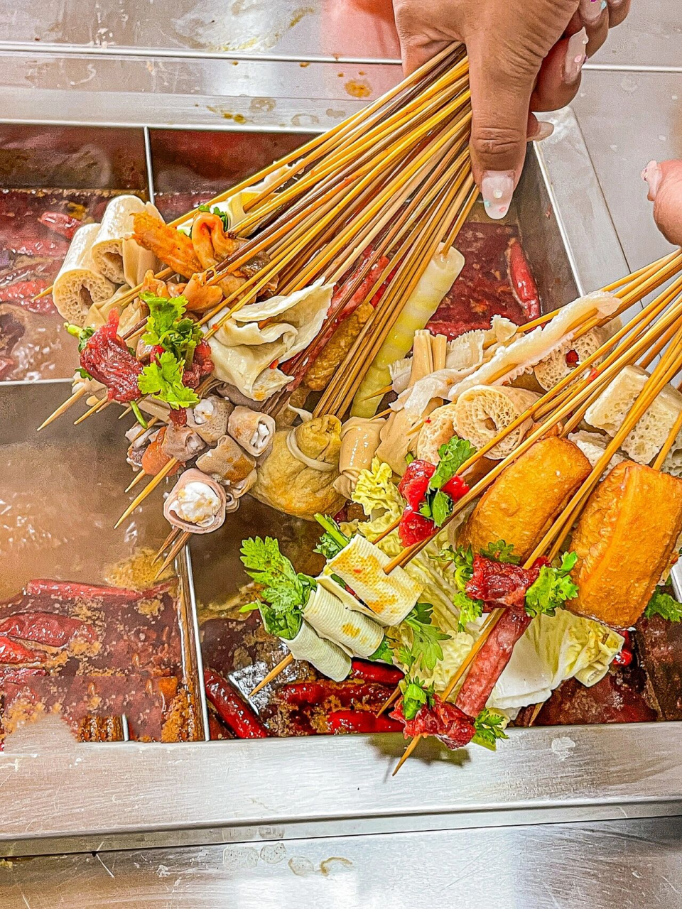 【春宇水煮串】 七台河特色麻辣宽面&水煮串!