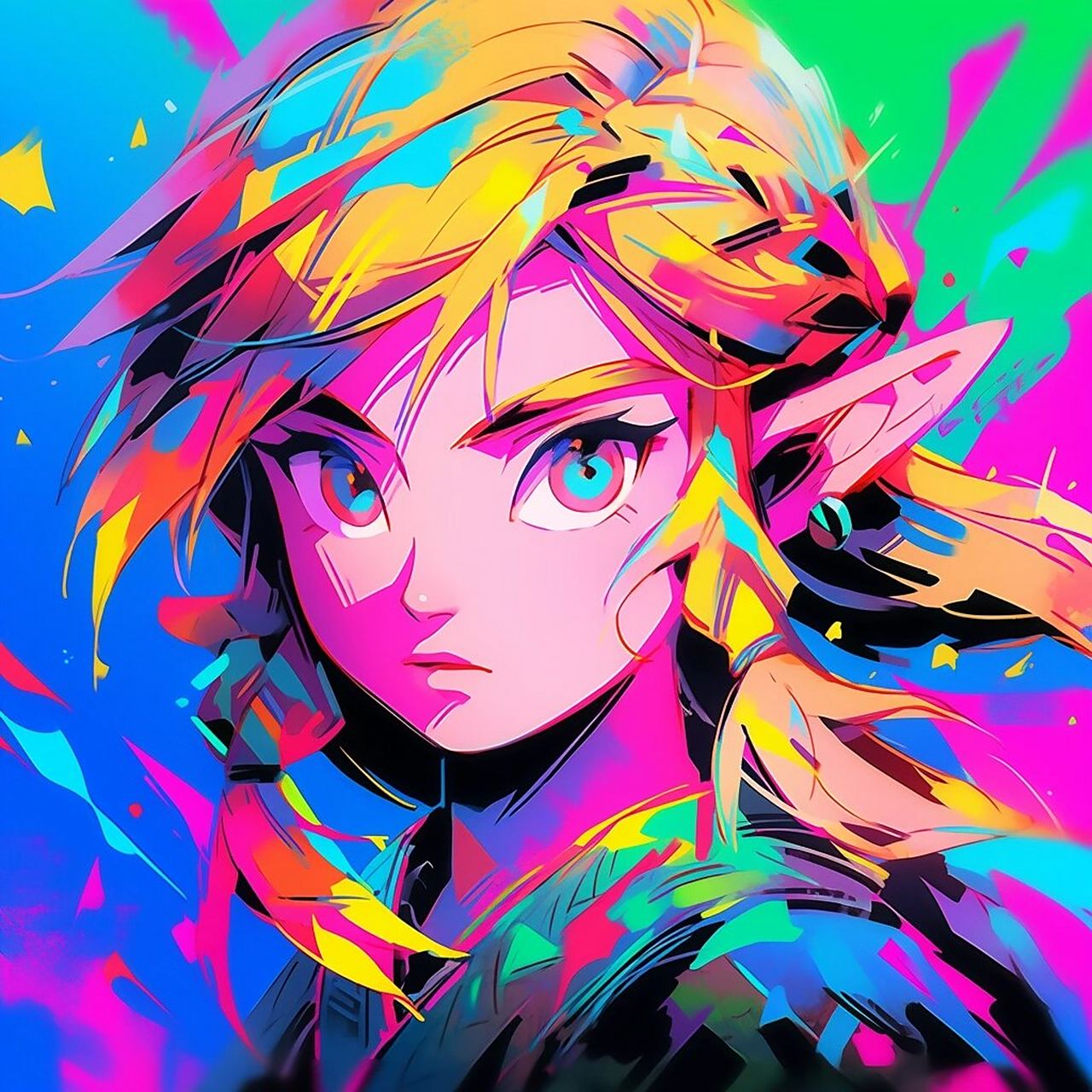 波普风 林克塞尔达头像!