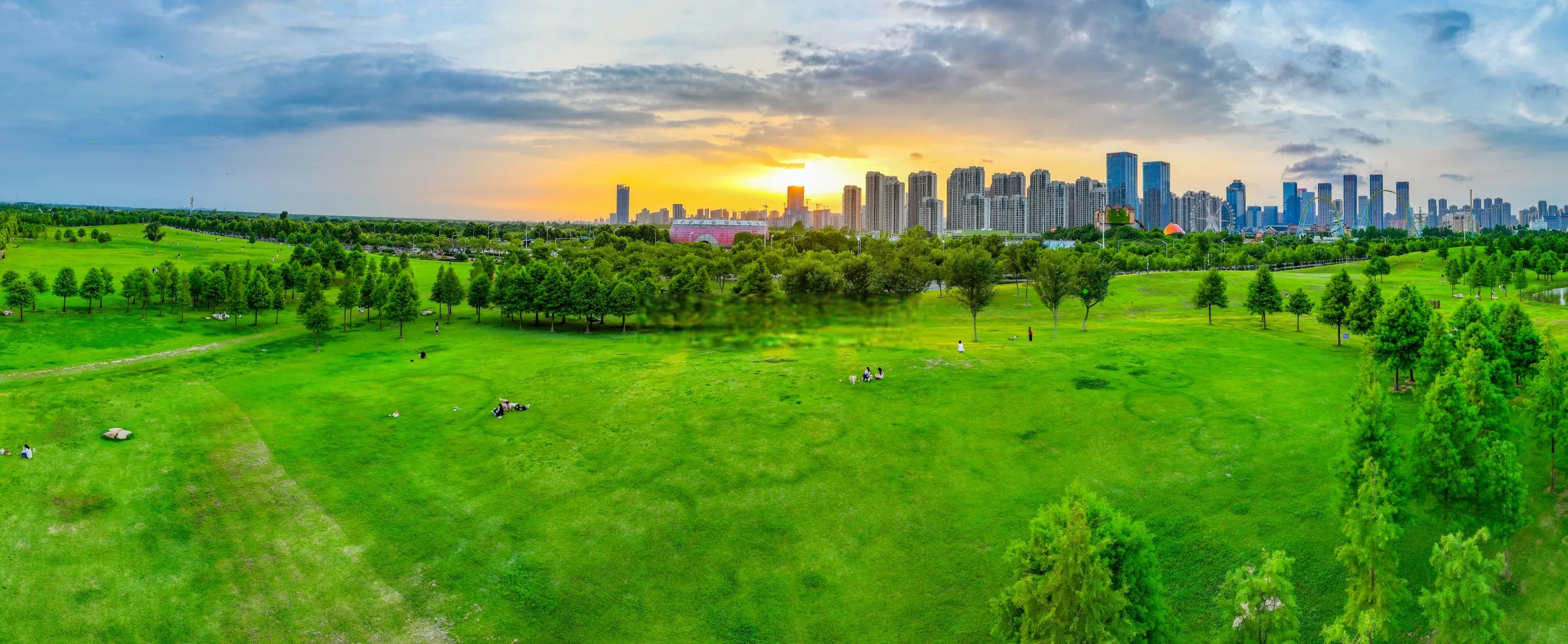 都说岸上草原是合肥版的呼伦贝尔,确实景色非常好,已经成为滨湖后花园