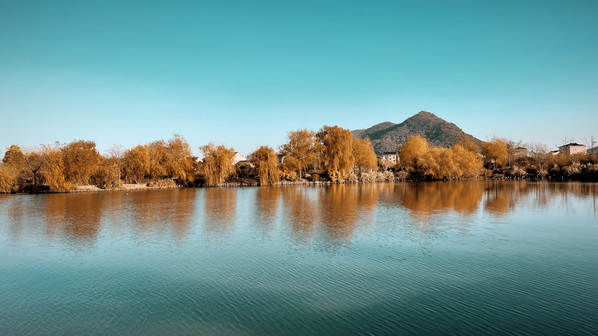 丁山湖风景区图片图片