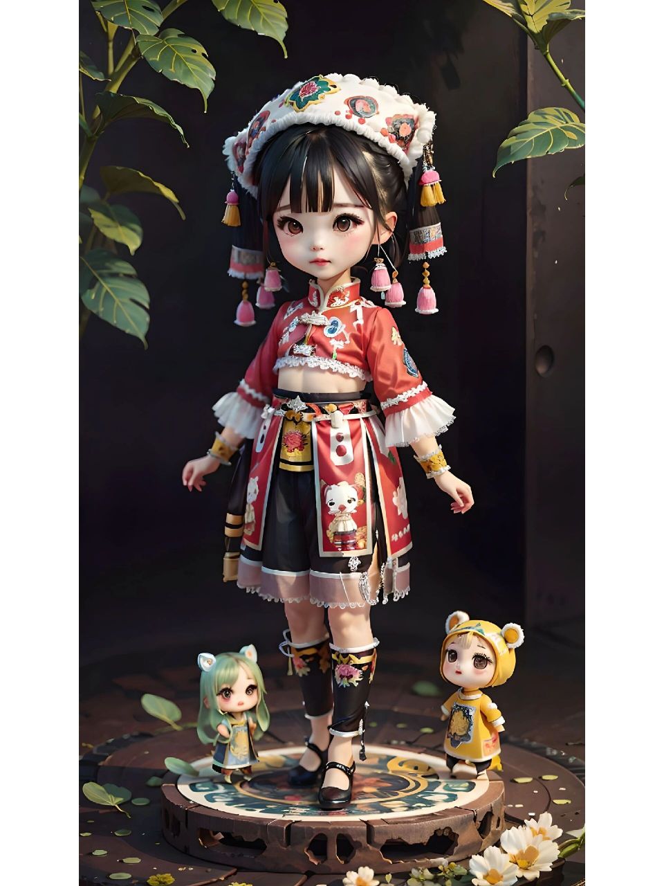 三月三壮族阿妹喊你出来唱山歌高清手机壁纸