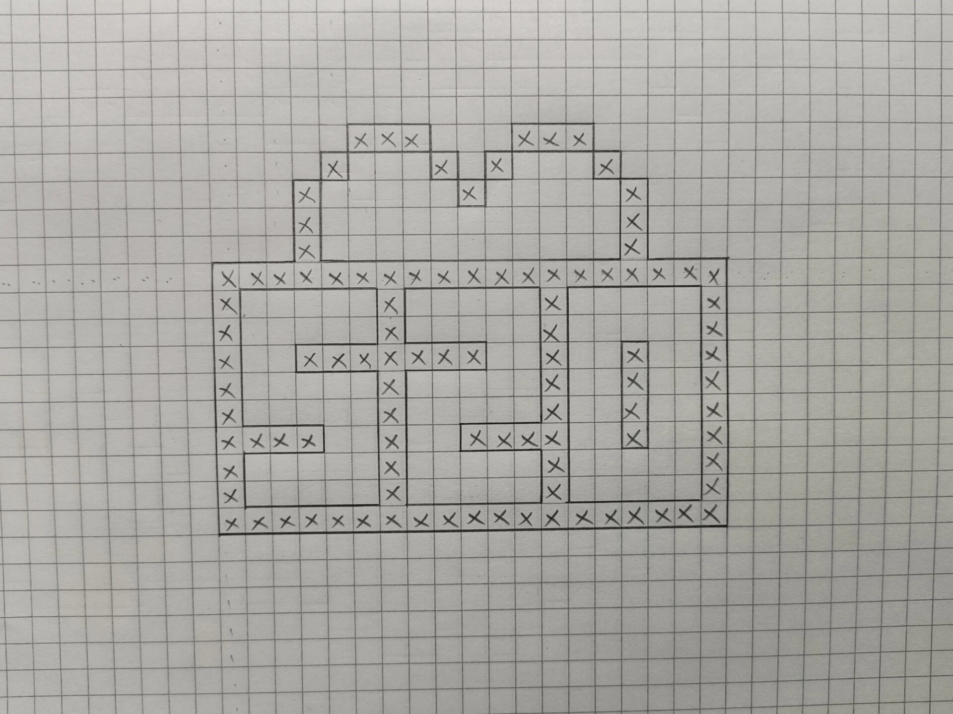 像素格子画:爱你5207815