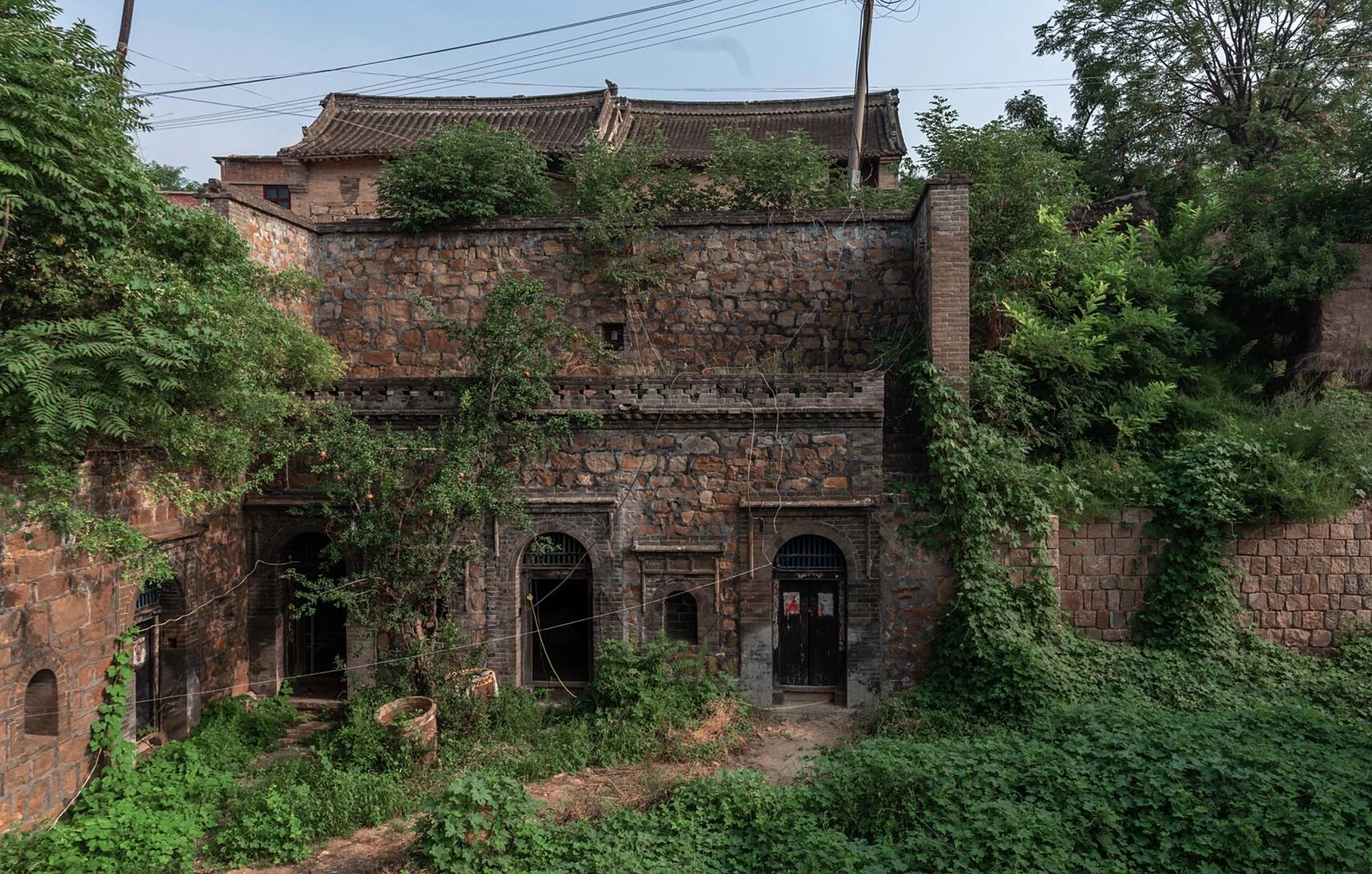 巩义海上桥古村落 海上桥古村落大部分建于清中晚期,占地总面积22400