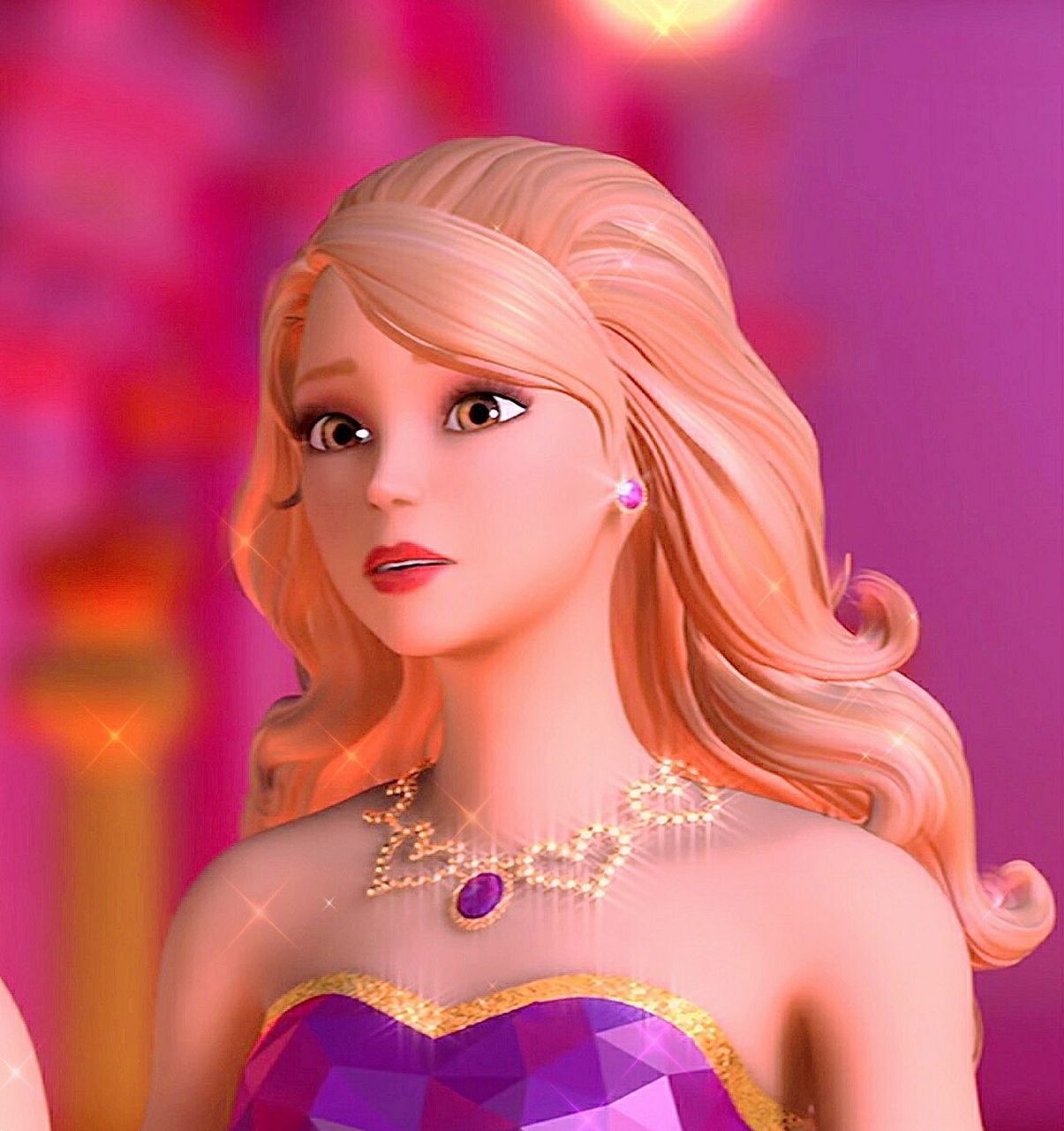 【芭比公主头像】9778 选自《芭比之魅力公主学院》96 第二期啦