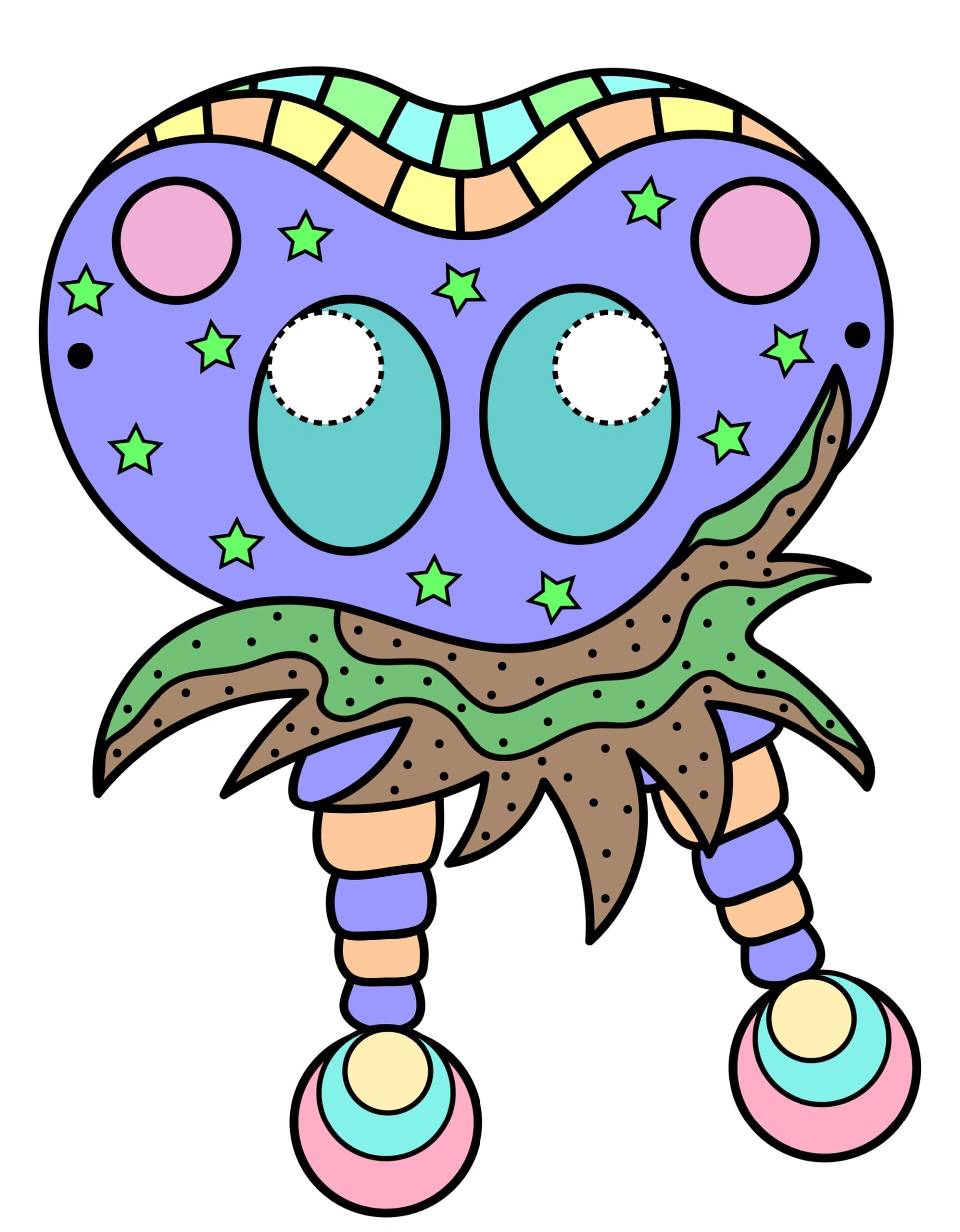 幼儿资源|手工面具素材