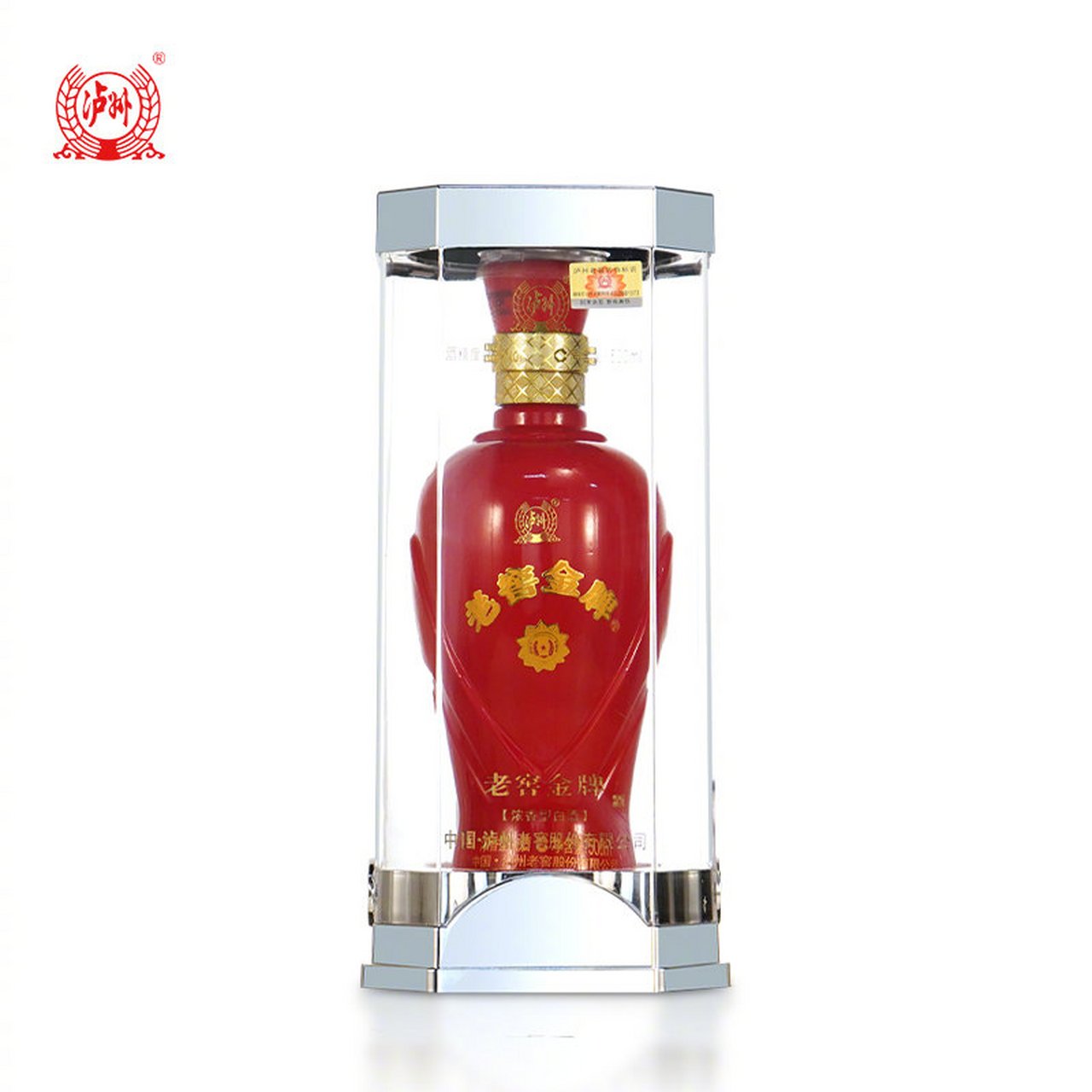 泸州老窖  老窖金牌酒透明装 52度浓香型白酒 500ml*6瓶 【推荐理由】