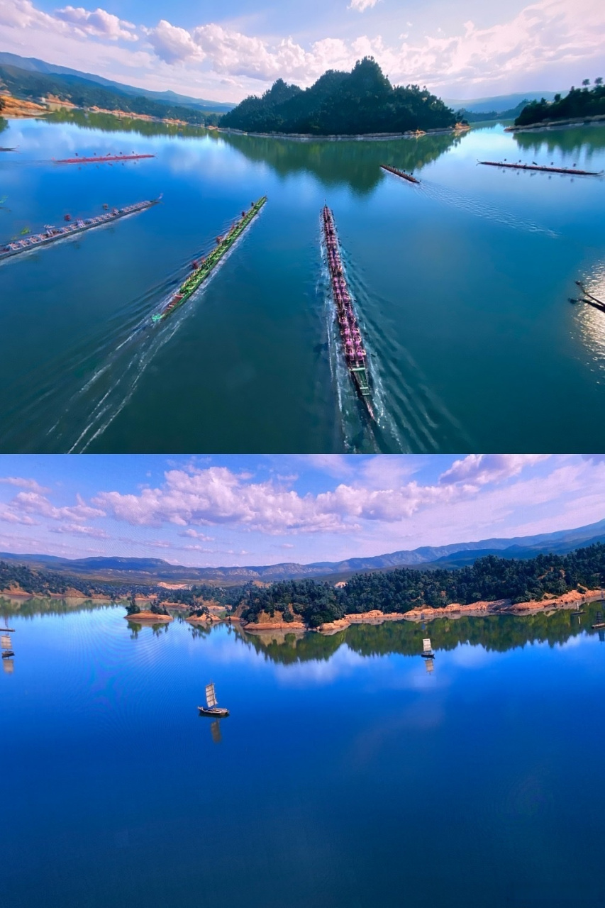 带着微博去乐园#广州融创文旅城《飞越广东》一段6分钟超逼真8k沉浸