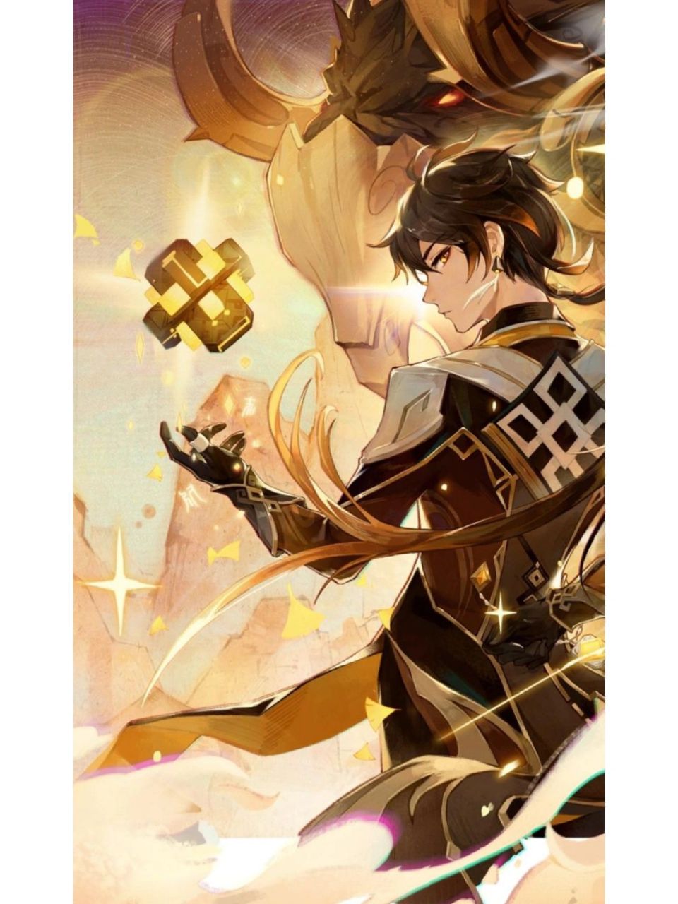 原神壁纸(竖版)‖钟离 天动万象