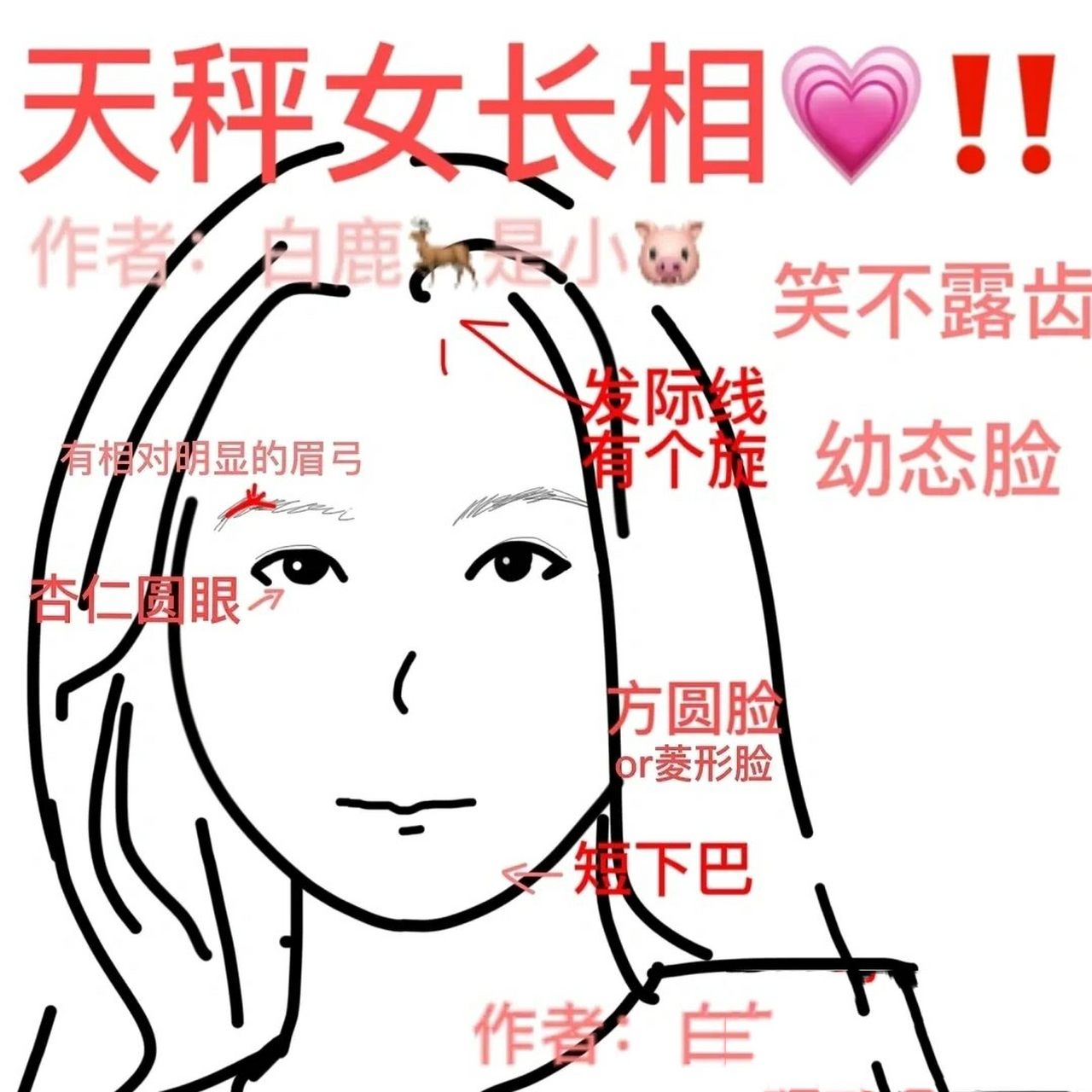 天秤座女生长相图片